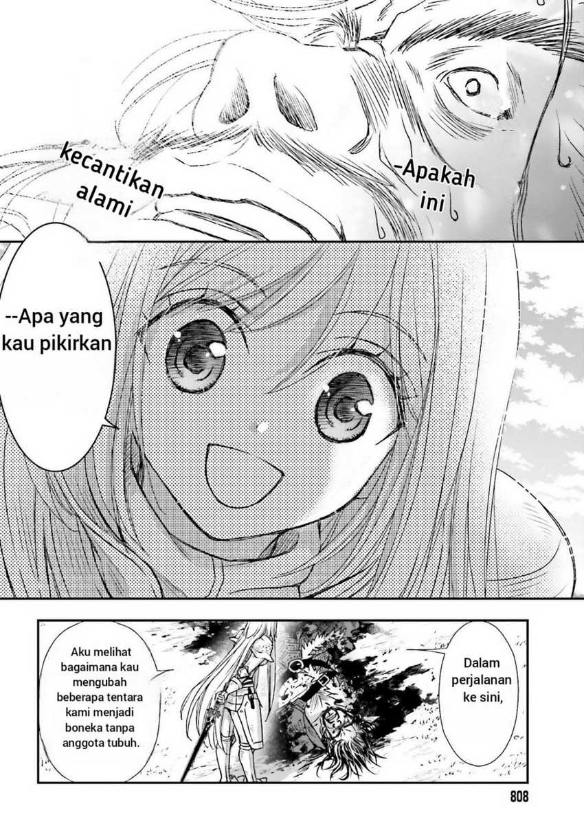 Shinigami ni Sodaterareta Shoujo wa Shikkoku no Tsurugi wo Mune ni Idaku Chapter 29.1 - halaman 10