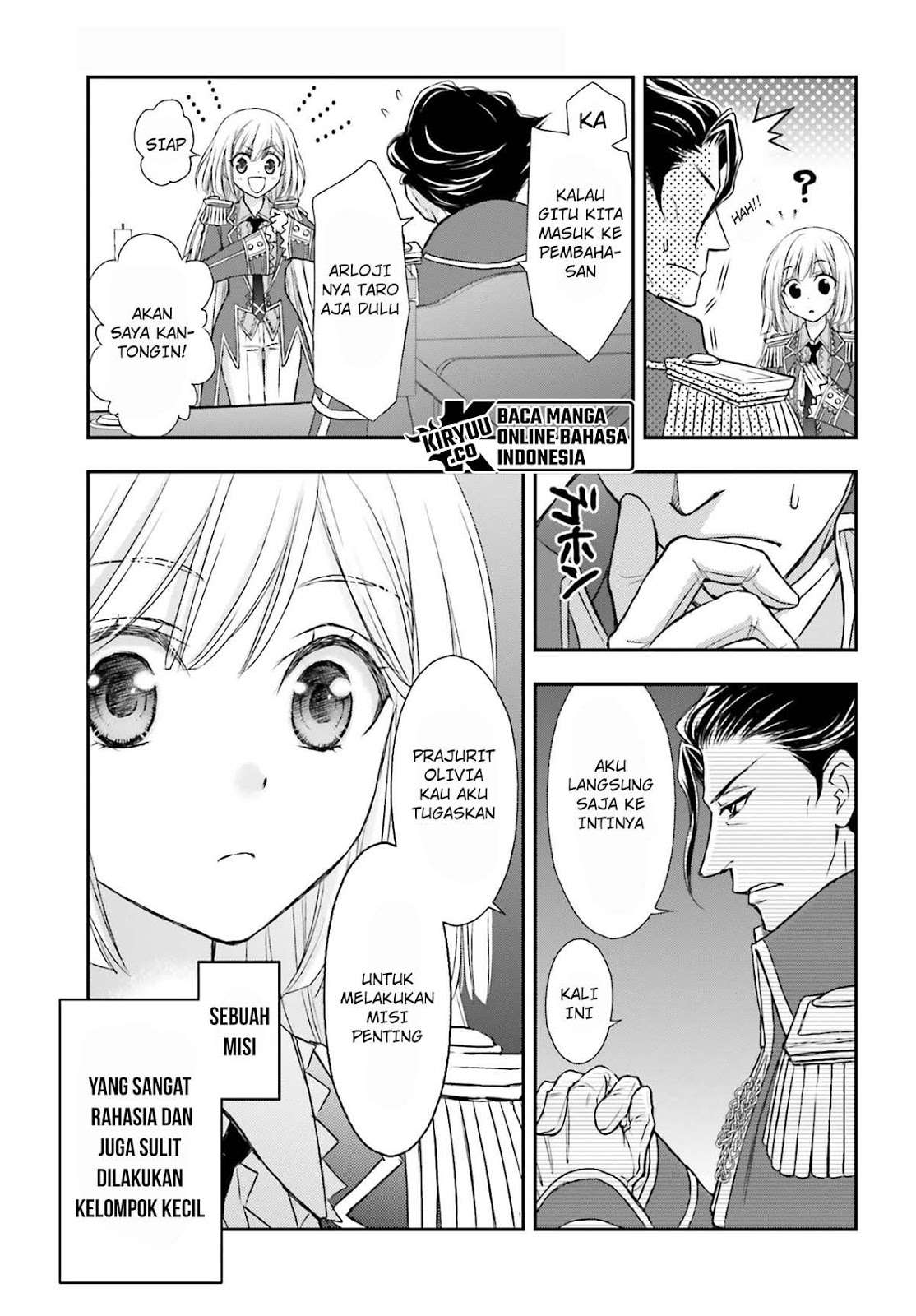 Shinigami ni Sodaterareta Shoujo wa Shikkoku no Tsurugi wo Mune ni Idaku Chapter 3 - halaman 9