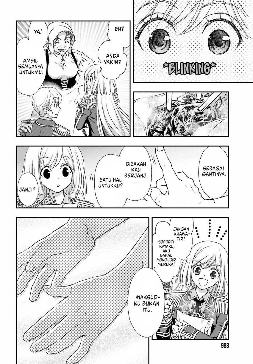 Shinigami ni Sodaterareta Shoujo wa Shikkoku no Tsurugi wo Mune ni Idaku Chapter 32 - halaman 13