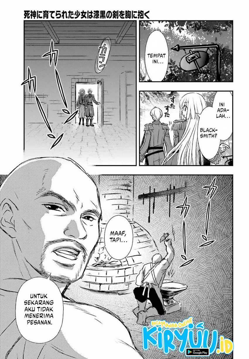 Shinigami ni Sodaterareta Shoujo wa Shikkoku no Tsurugi wo Mune ni Idaku Chapter 32 - halaman 18