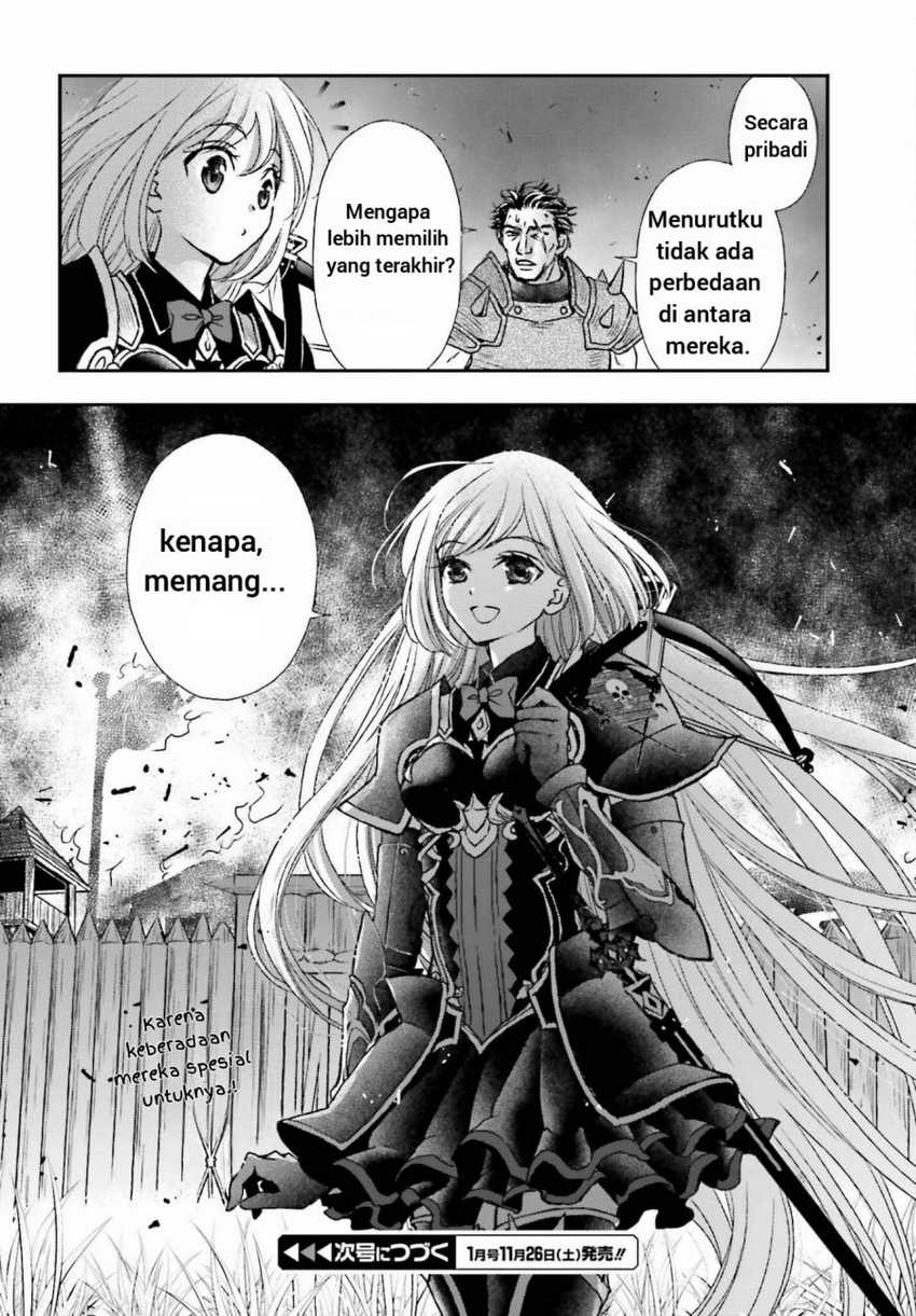 Shinigami ni Sodaterareta Shoujo wa Shikkoku no Tsurugi wo Mune ni Idaku Chapter 33.5 - halaman 11