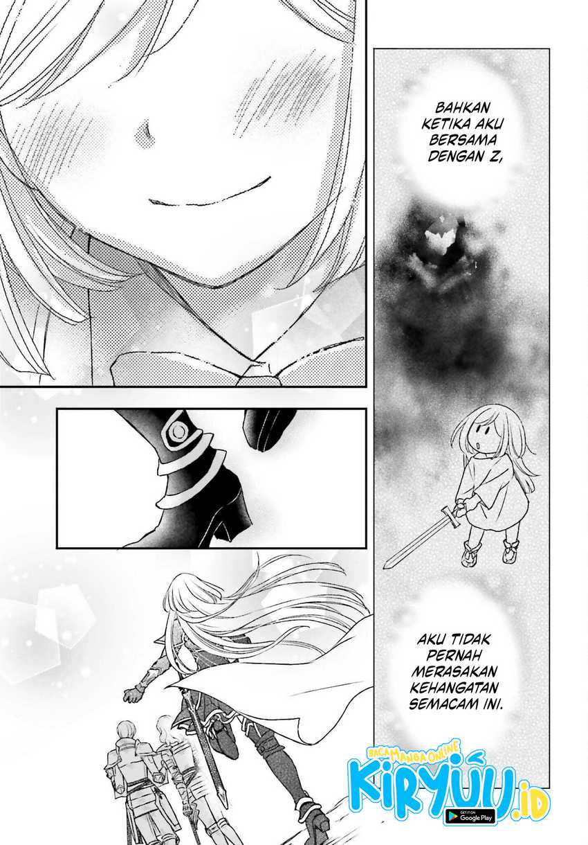 Shinigami ni Sodaterareta Shoujo wa Shikkoku no Tsurugi wo Mune ni Idaku Chapter 35.5 - halaman 4