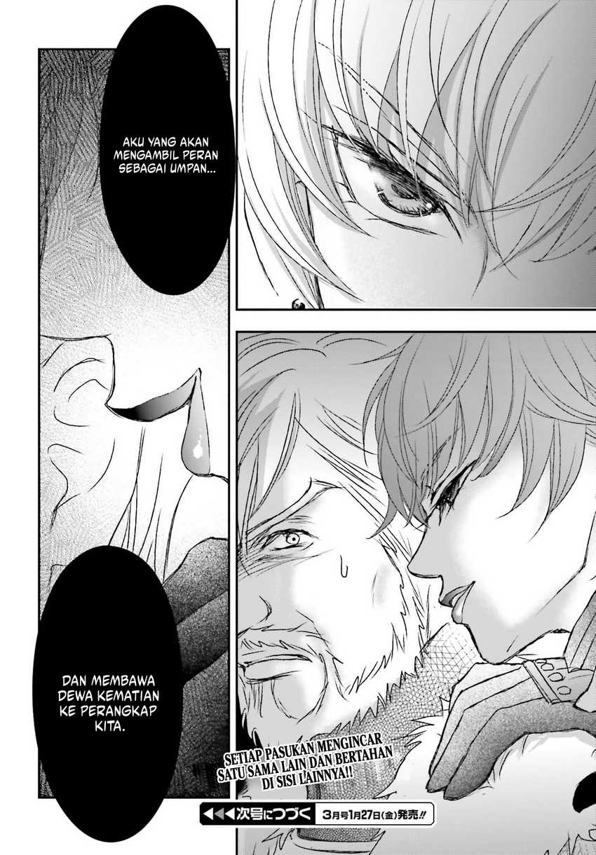 Shinigami ni Sodaterareta Shoujo wa Shikkoku no Tsurugi wo Mune ni Idaku Chapter 35 - halaman 23