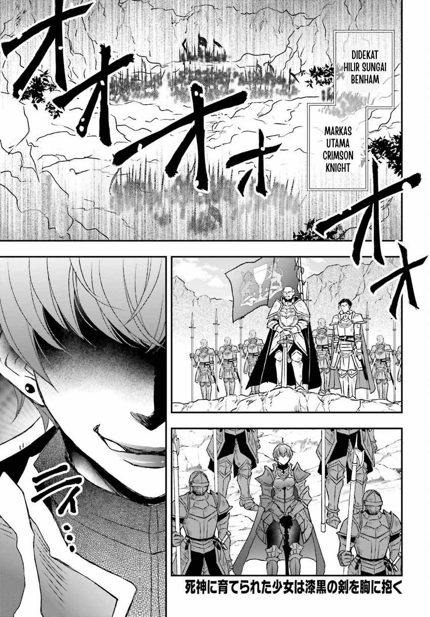 Shinigami ni Sodaterareta Shoujo wa Shikkoku no Tsurugi wo Mune ni Idaku Chapter 37 - halaman 2