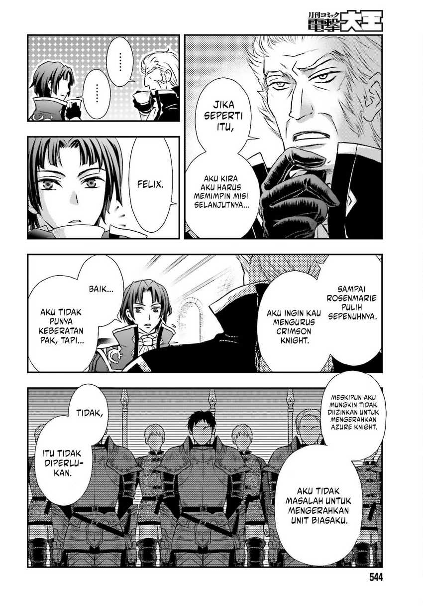 Shinigami ni Sodaterareta Shoujo wa Shikkoku no Tsurugi wo Mune ni Idaku Chapter 39 - halaman 17
