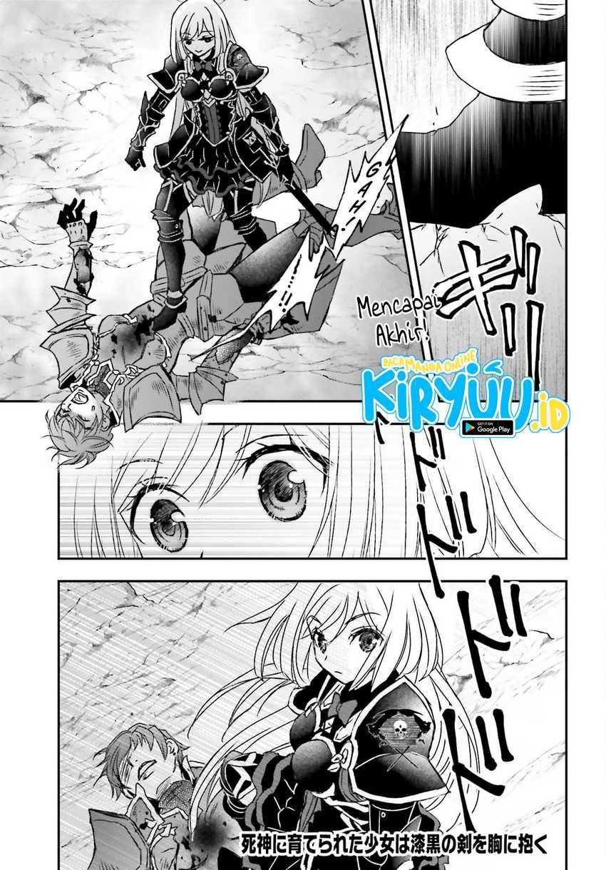 Shinigami ni Sodaterareta Shoujo wa Shikkoku no Tsurugi wo Mune ni Idaku Chapter 39 - halaman 2