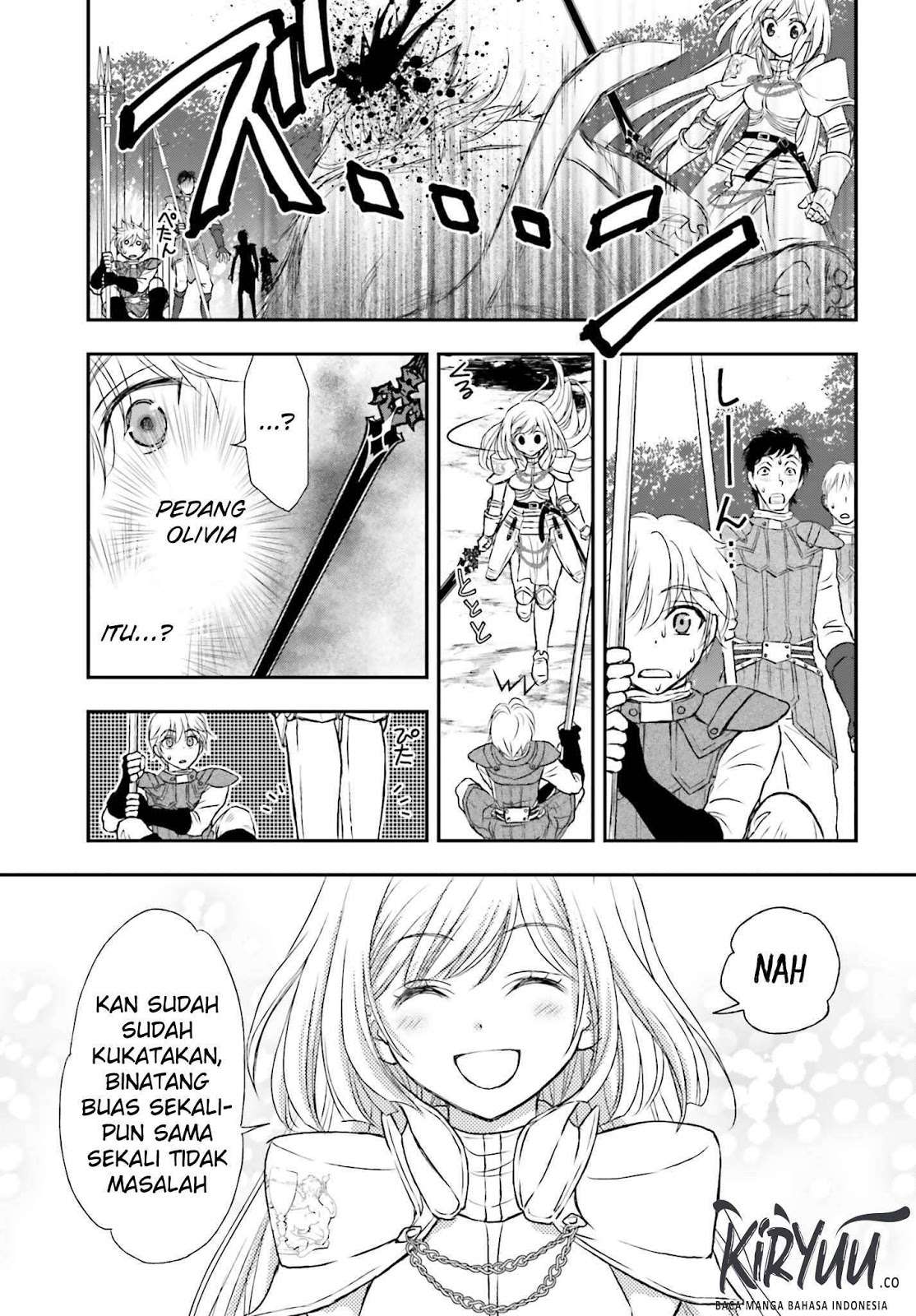 Shinigami ni Sodaterareta Shoujo wa Shikkoku no Tsurugi wo Mune ni Idaku Chapter 4 - halaman 15