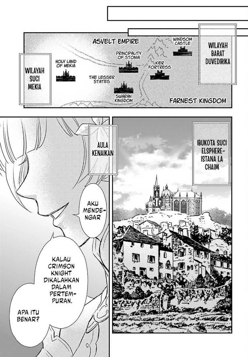 Shinigami ni Sodaterareta Shoujo wa Shikkoku no Tsurugi wo Mune ni Idaku Chapter 40 - halaman 2