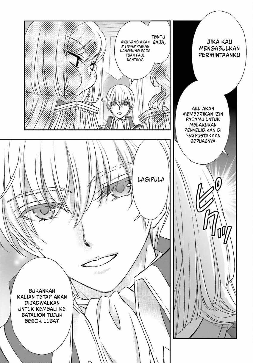 Shinigami ni Sodaterareta Shoujo wa Shikkoku no Tsurugi wo Mune ni Idaku Chapter 47 - halaman 28