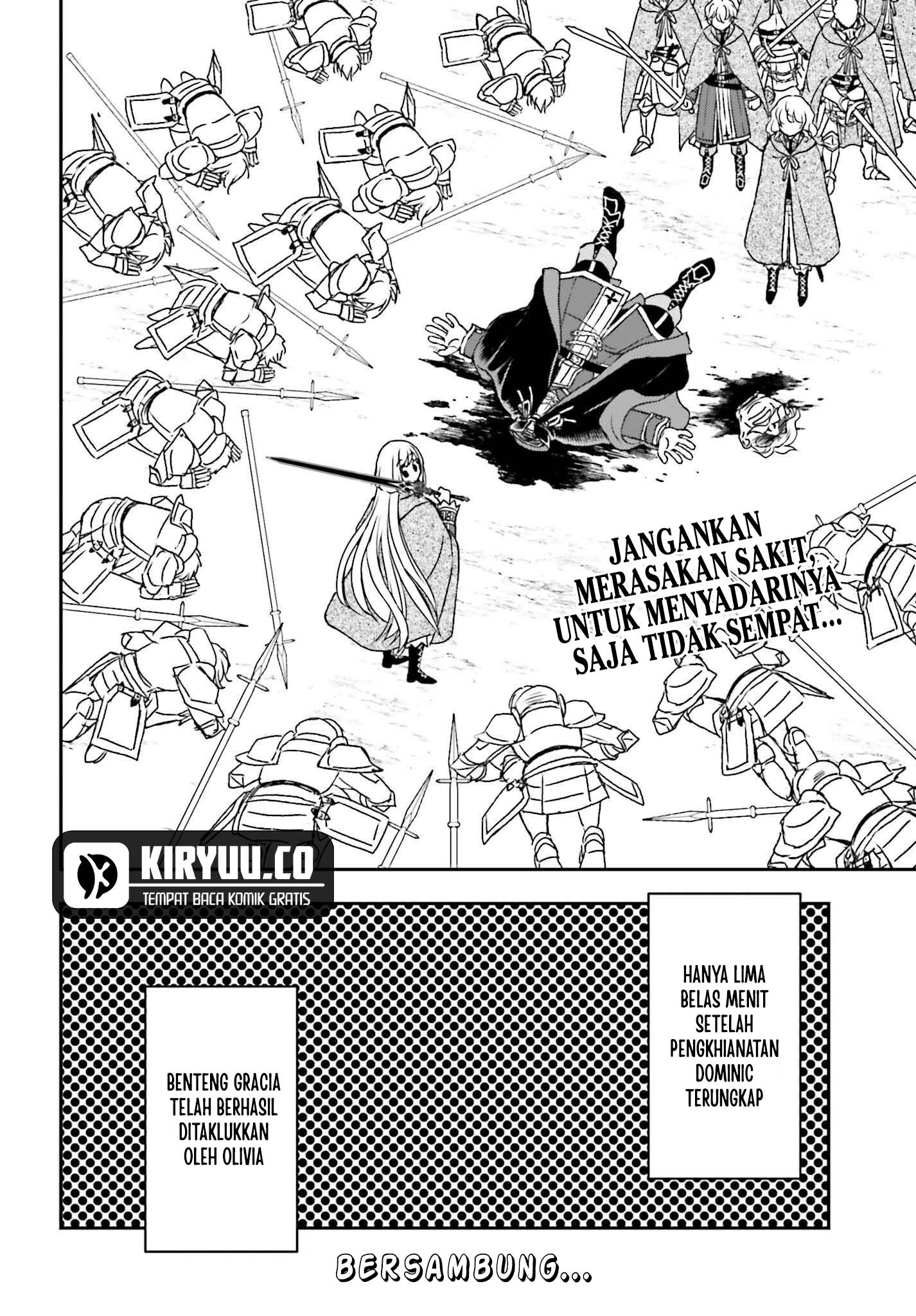 Shinigami ni Sodaterareta Shoujo wa Shikkoku no Tsurugi wo Mune ni Idaku Chapter 49 - halaman 26