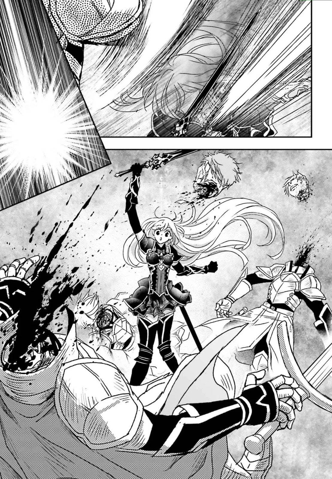 Shinigami ni Sodaterareta Shoujo wa Shikkoku no Tsurugi wo Mune ni Idaku Chapter 53 - halaman 15