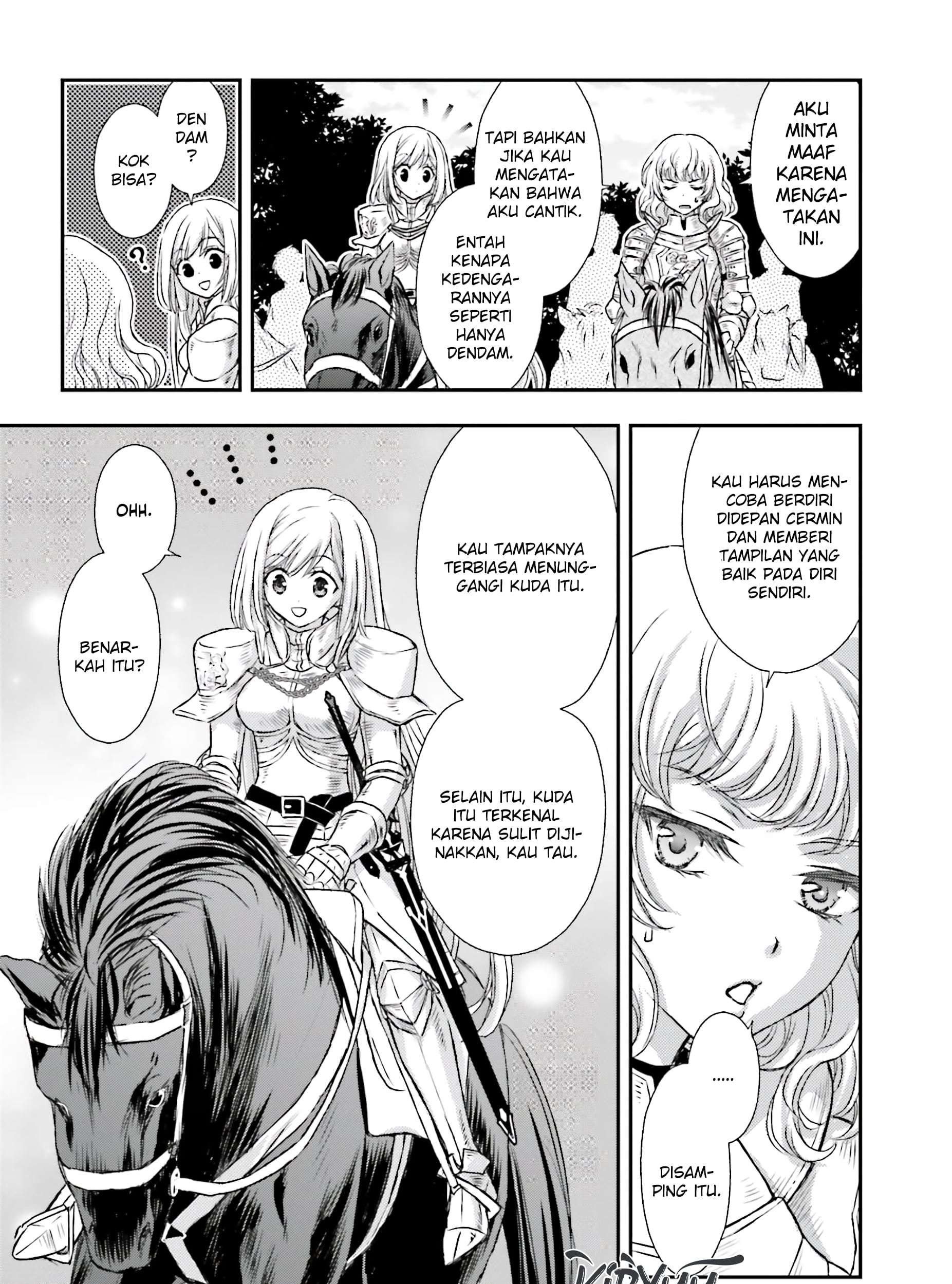 Shinigami ni Sodaterareta Shoujo wa Shikkoku no Tsurugi wo Mune ni Idaku Chapter 6 - halaman 28