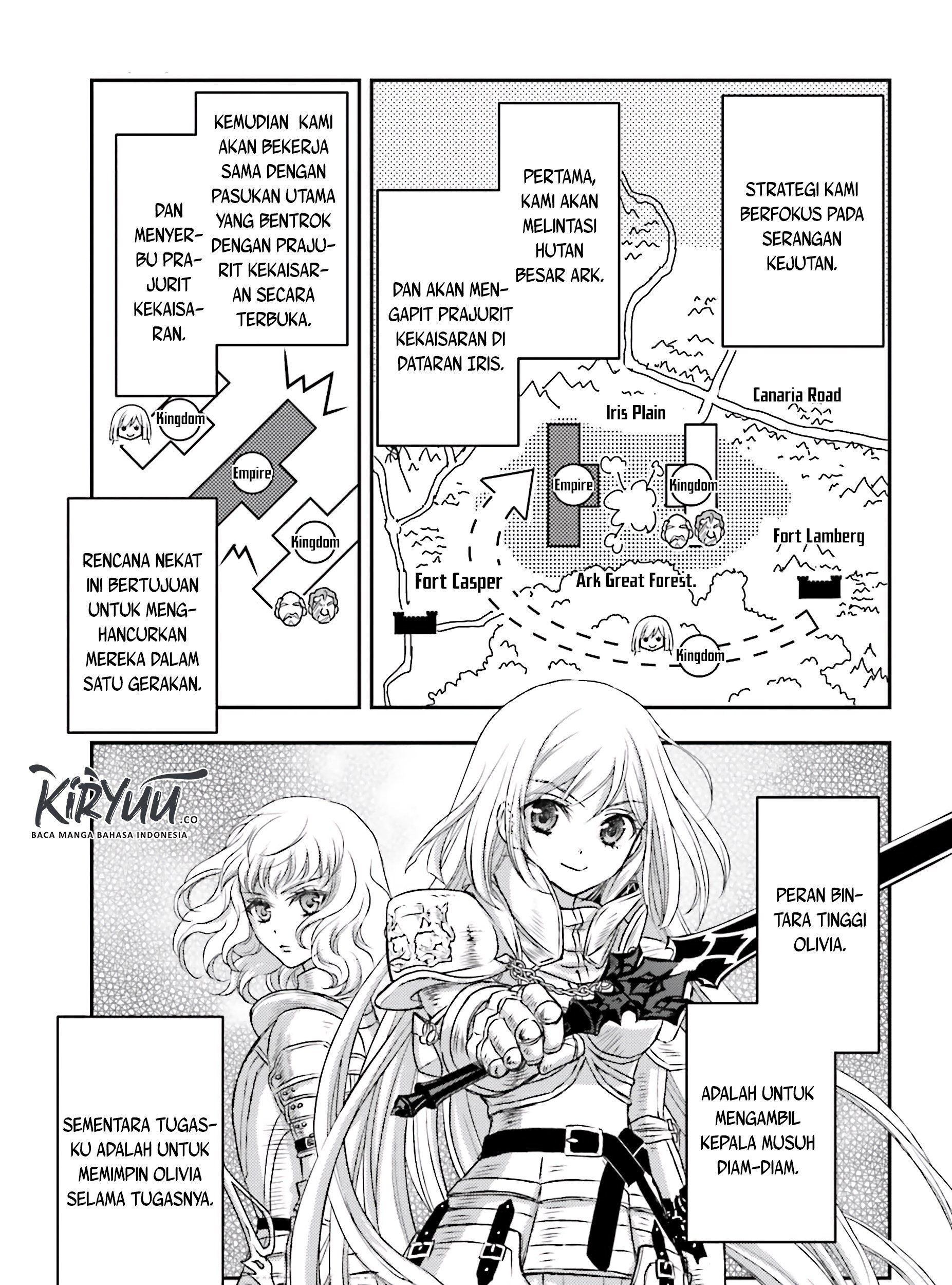 Shinigami ni Sodaterareta Shoujo wa Shikkoku no Tsurugi wo Mune ni Idaku Chapter 6 - halaman 38