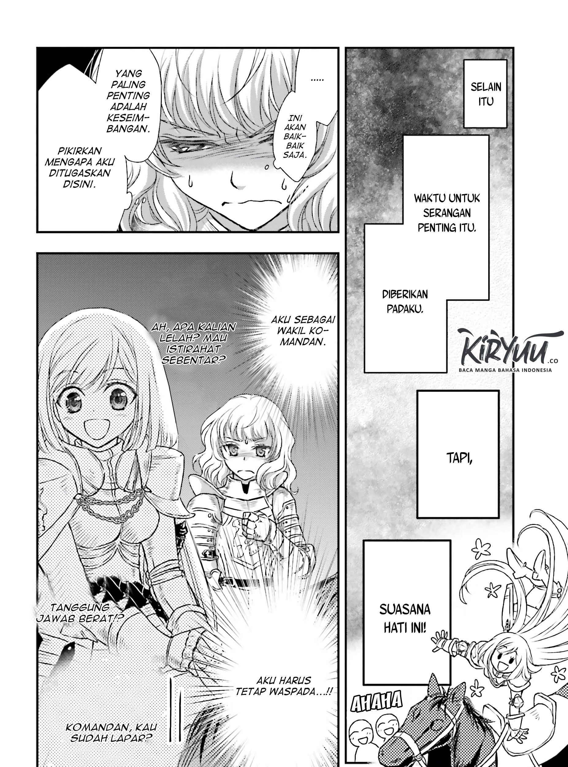 Shinigami ni Sodaterareta Shoujo wa Shikkoku no Tsurugi wo Mune ni Idaku Chapter 6 - halaman 40