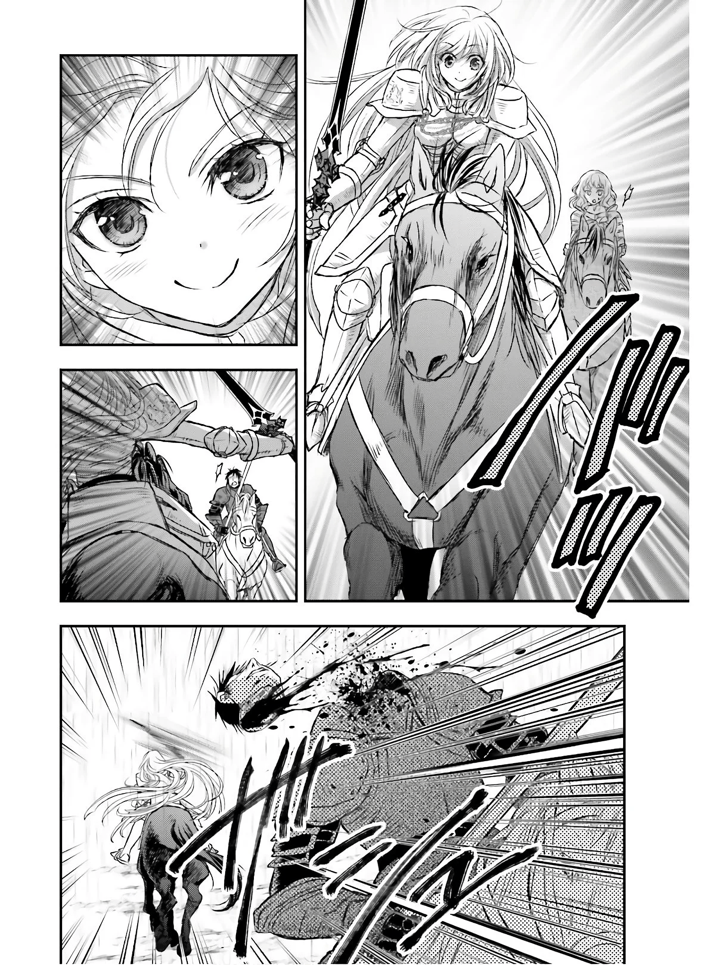 Shinigami ni Sodaterareta Shoujo wa Shikkoku no Tsurugi wo Mune ni Idaku Chapter 9 - halaman 1