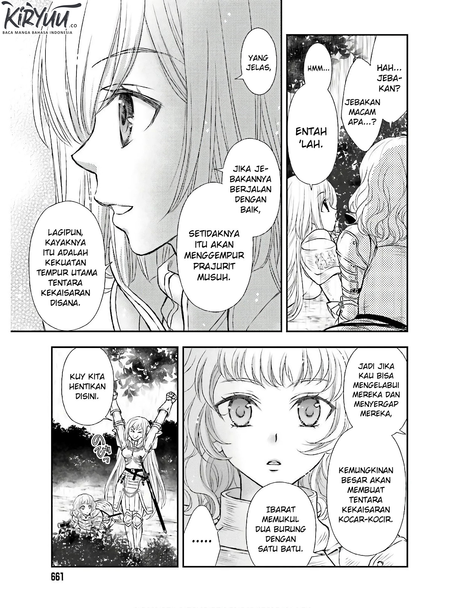 Shinigami ni Sodaterareta Shoujo wa Shikkoku no Tsurugi wo Mune ni Idaku Chapter 9 - halaman 12