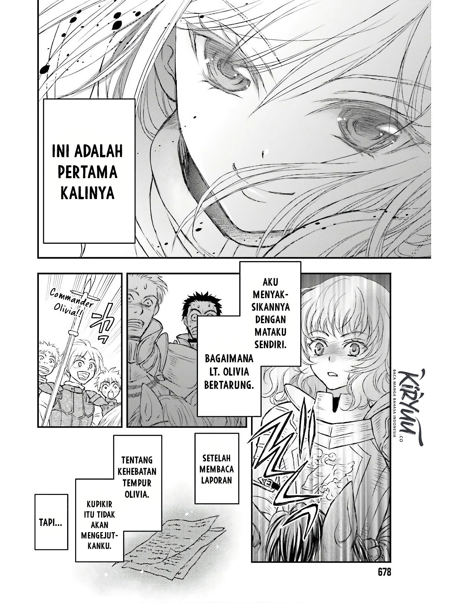 Shinigami ni Sodaterareta Shoujo wa Shikkoku no Tsurugi wo Mune ni Idaku Chapter 9 - halaman 4