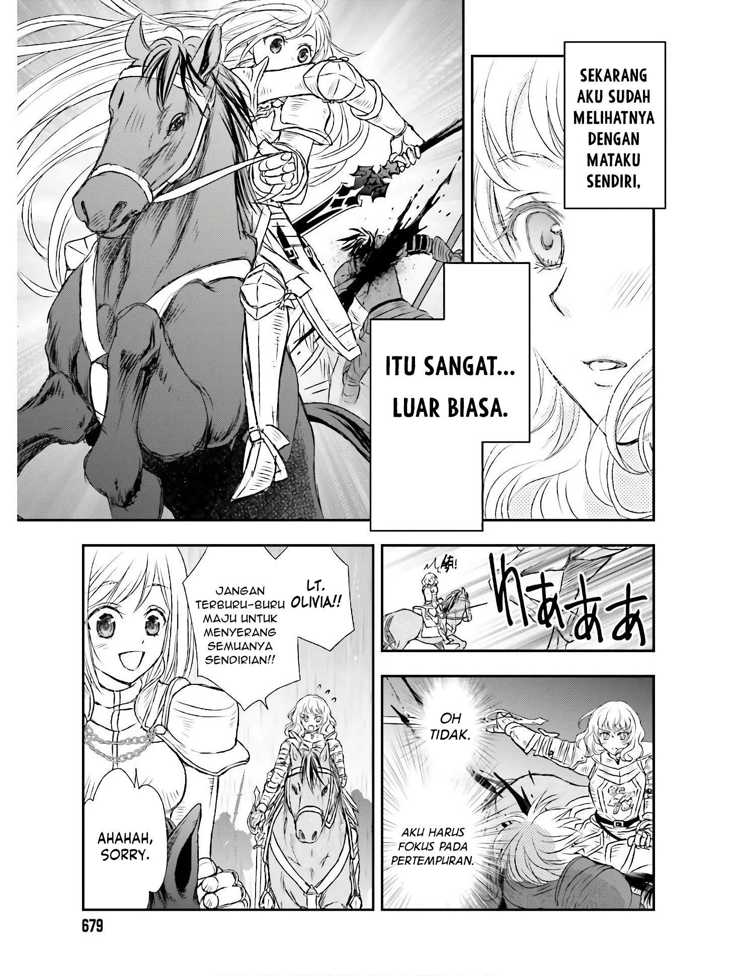 Shinigami ni Sodaterareta Shoujo wa Shikkoku no Tsurugi wo Mune ni Idaku Chapter 9 - halaman 5