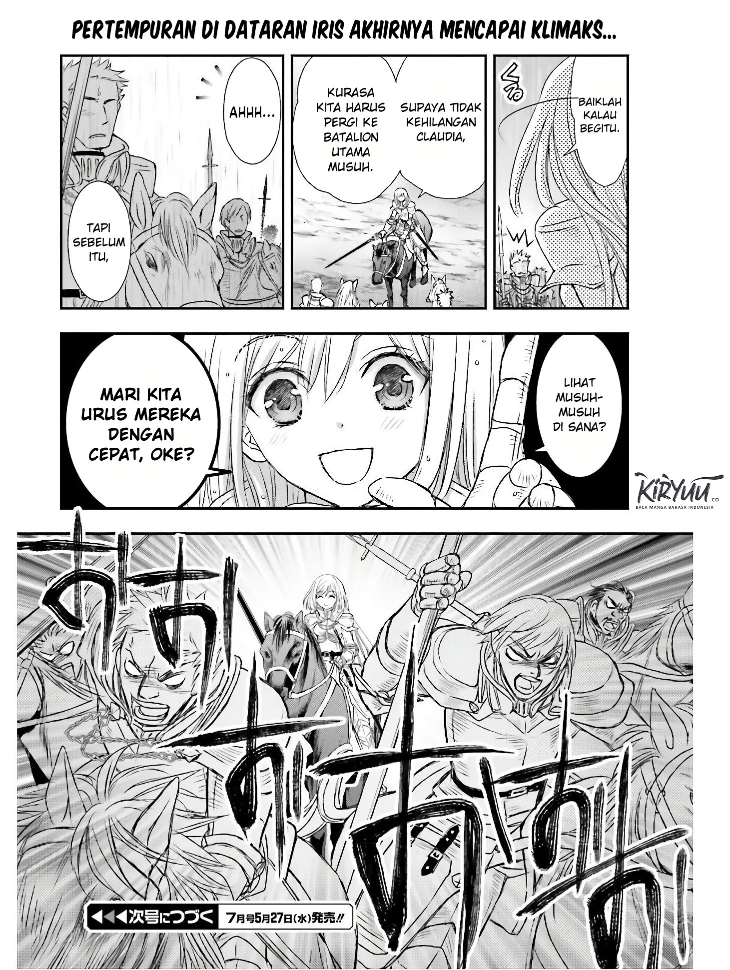 Shinigami ni Sodaterareta Shoujo wa Shikkoku no Tsurugi wo Mune ni Idaku Chapter 9 - halaman 8