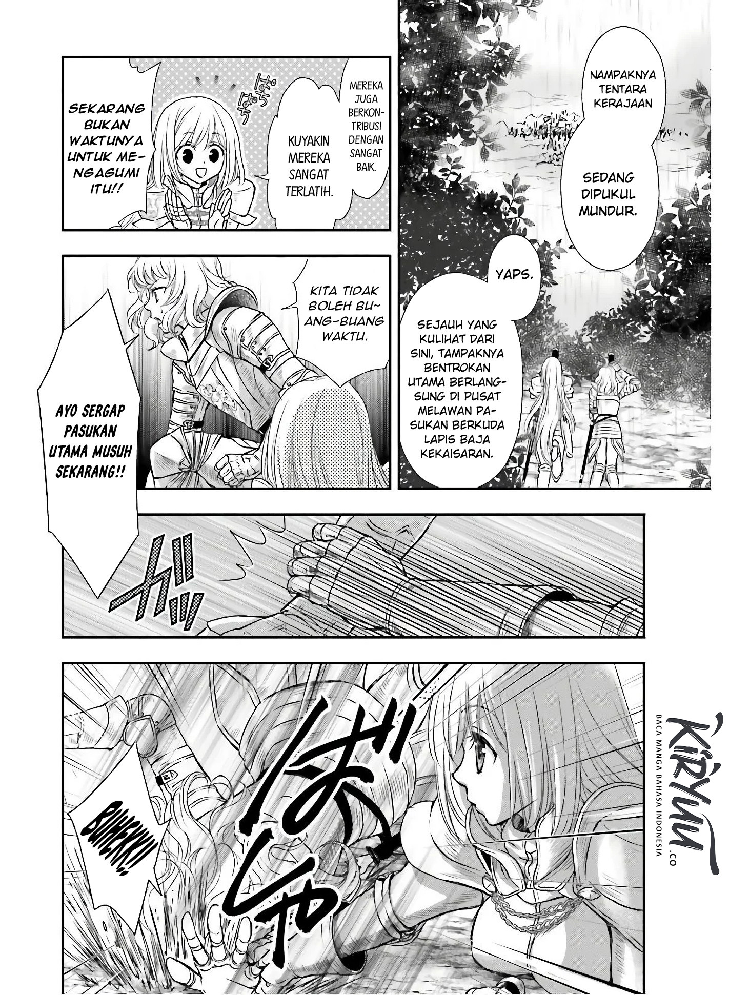 Shinigami ni Sodaterareta Shoujo wa Shikkoku no Tsurugi wo Mune ni Idaku Chapter 9 - halaman 9