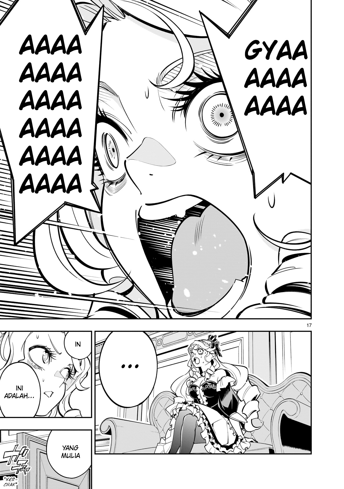 Shinimodori Oujo wa Ikinobiru Tame ni Yuri Harem wo Tsukuru Koto ni Shita Chapter 1 - halaman 17