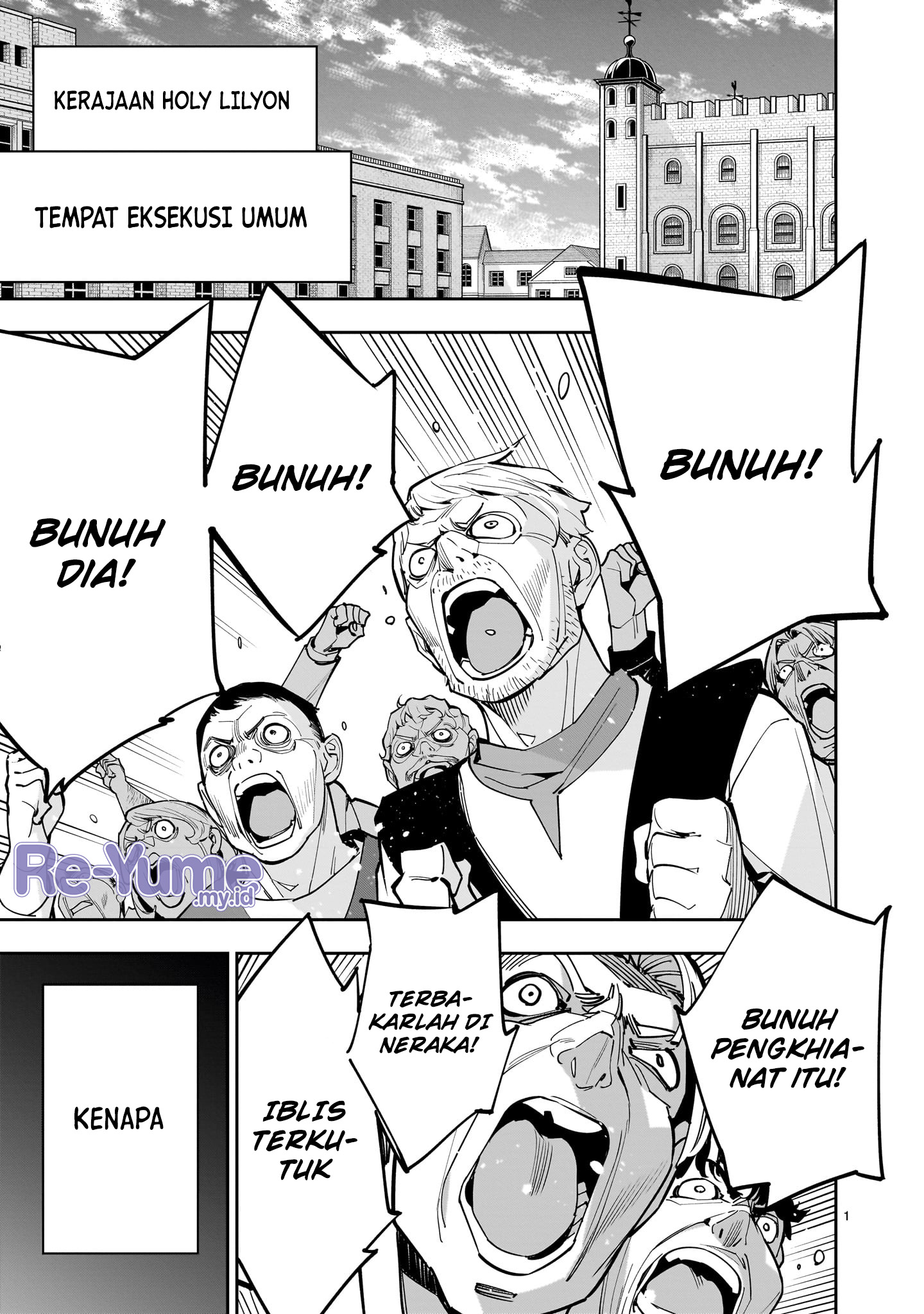Shinimodori Oujo wa Ikinobiru Tame ni Yuri Harem wo Tsukuru Koto ni Shita Chapter 1 - halaman 2