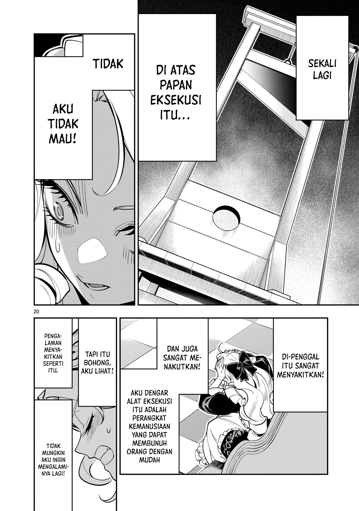 Shinimodori Oujo wa Ikinobiru Tame ni Yuri Harem wo Tsukuru Koto ni Shita Chapter 1 - halaman 20