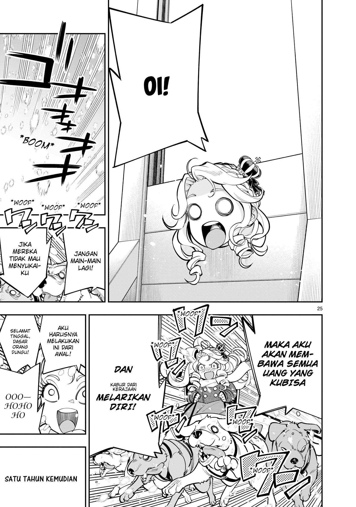 Shinimodori Oujo wa Ikinobiru Tame ni Yuri Harem wo Tsukuru Koto ni Shita Chapter 1 - halaman 25