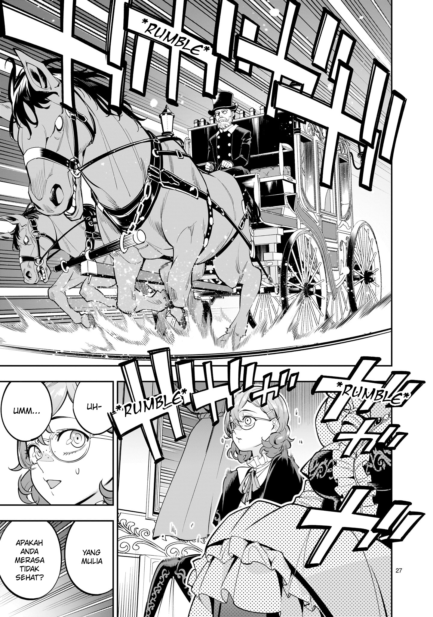 Shinimodori Oujo wa Ikinobiru Tame ni Yuri Harem wo Tsukuru Koto ni Shita Chapter 1 - halaman 27