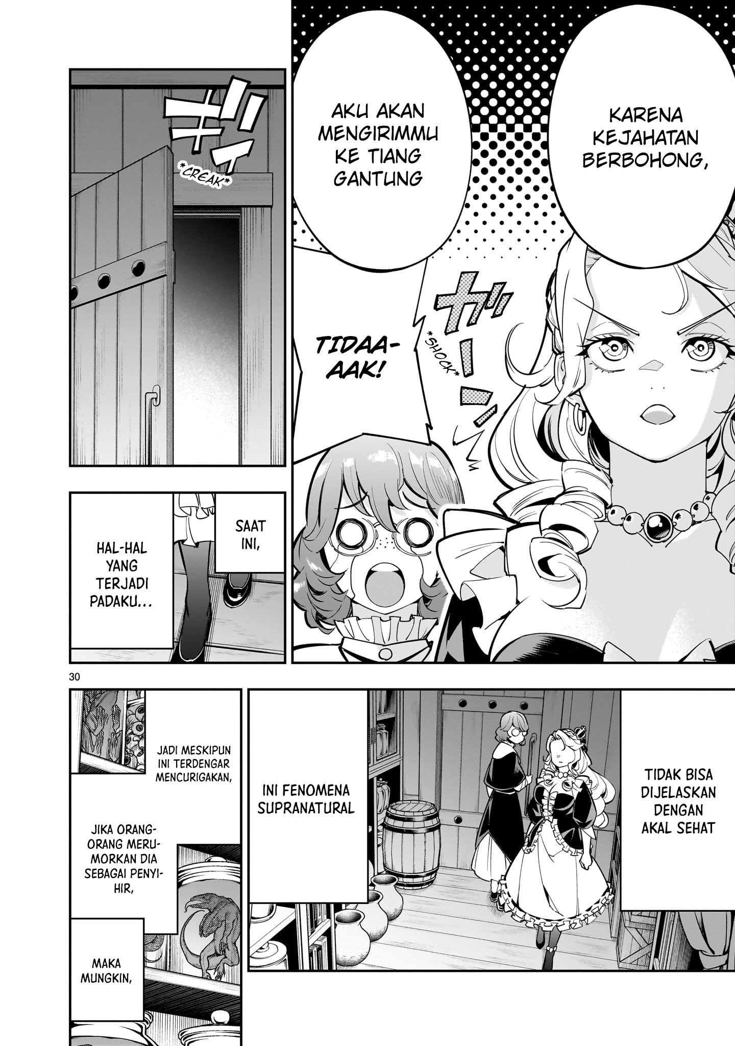 Shinimodori Oujo wa Ikinobiru Tame ni Yuri Harem wo Tsukuru Koto ni Shita Chapter 1 - halaman 30