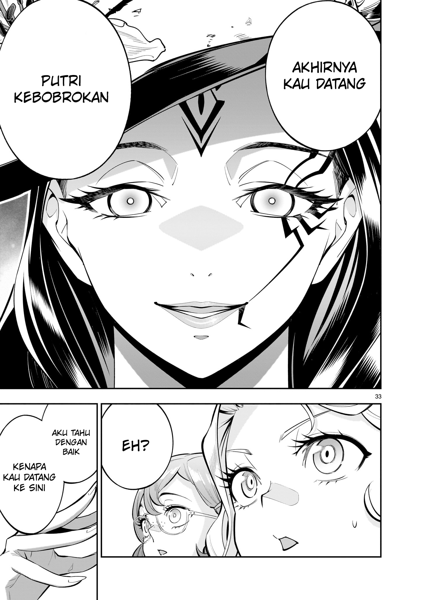 Shinimodori Oujo wa Ikinobiru Tame ni Yuri Harem wo Tsukuru Koto ni Shita Chapter 1 - halaman 33