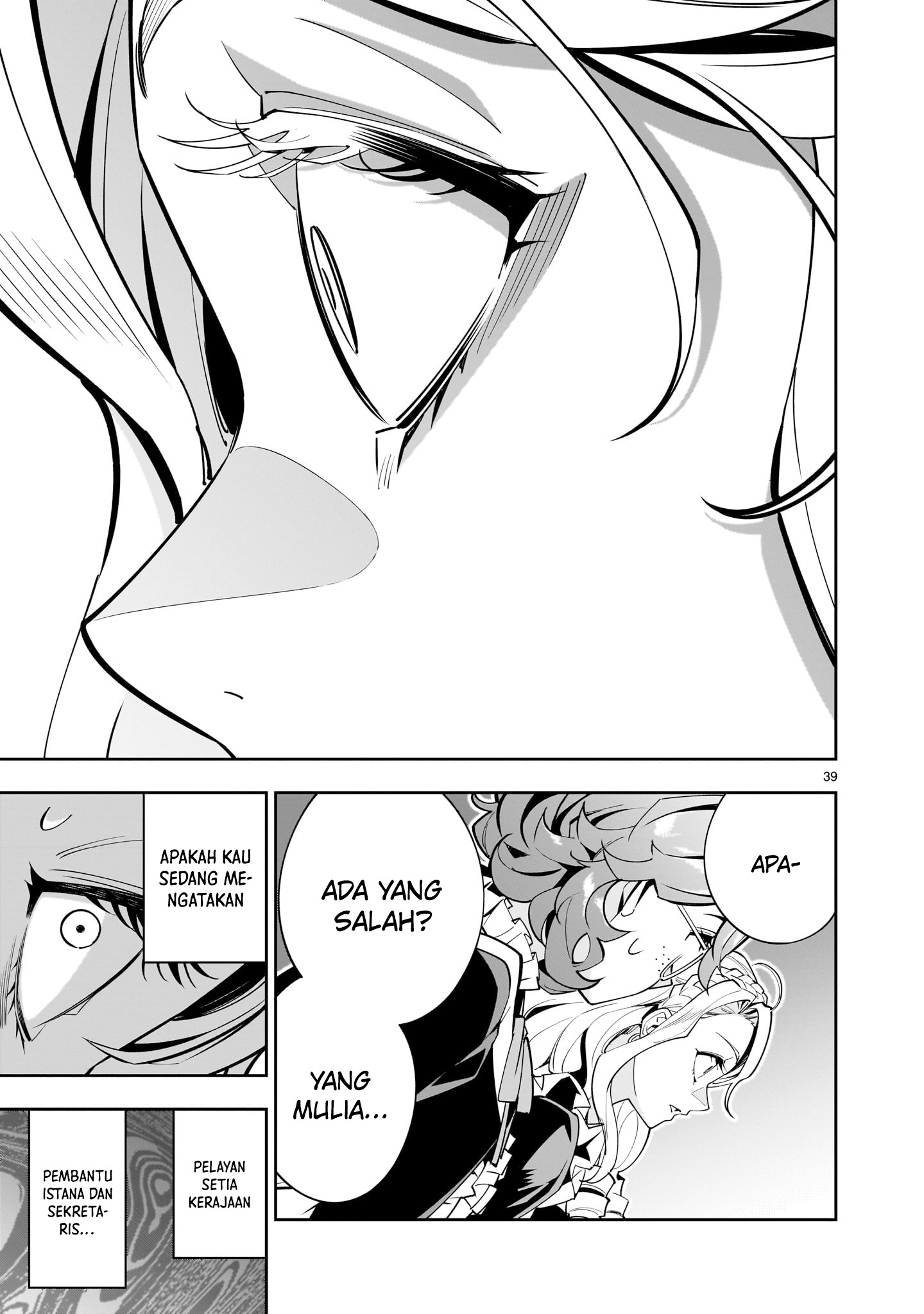 Shinimodori Oujo wa Ikinobiru Tame ni Yuri Harem wo Tsukuru Koto ni Shita Chapter 1 - halaman 39