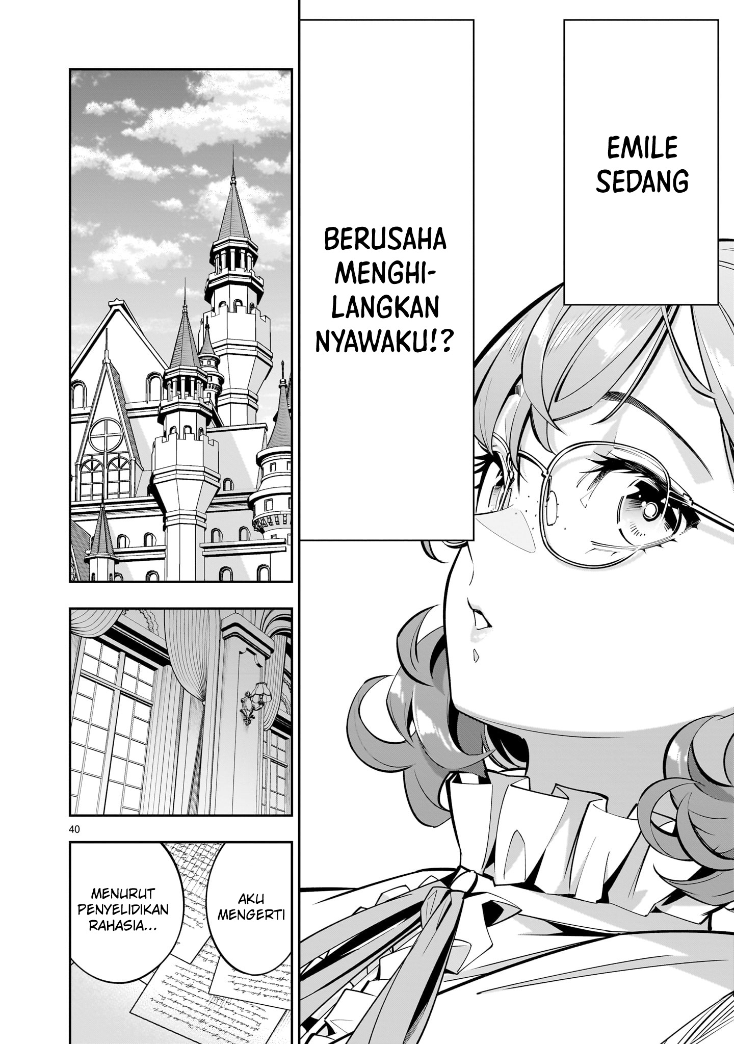 Shinimodori Oujo wa Ikinobiru Tame ni Yuri Harem wo Tsukuru Koto ni Shita Chapter 1 - halaman 40