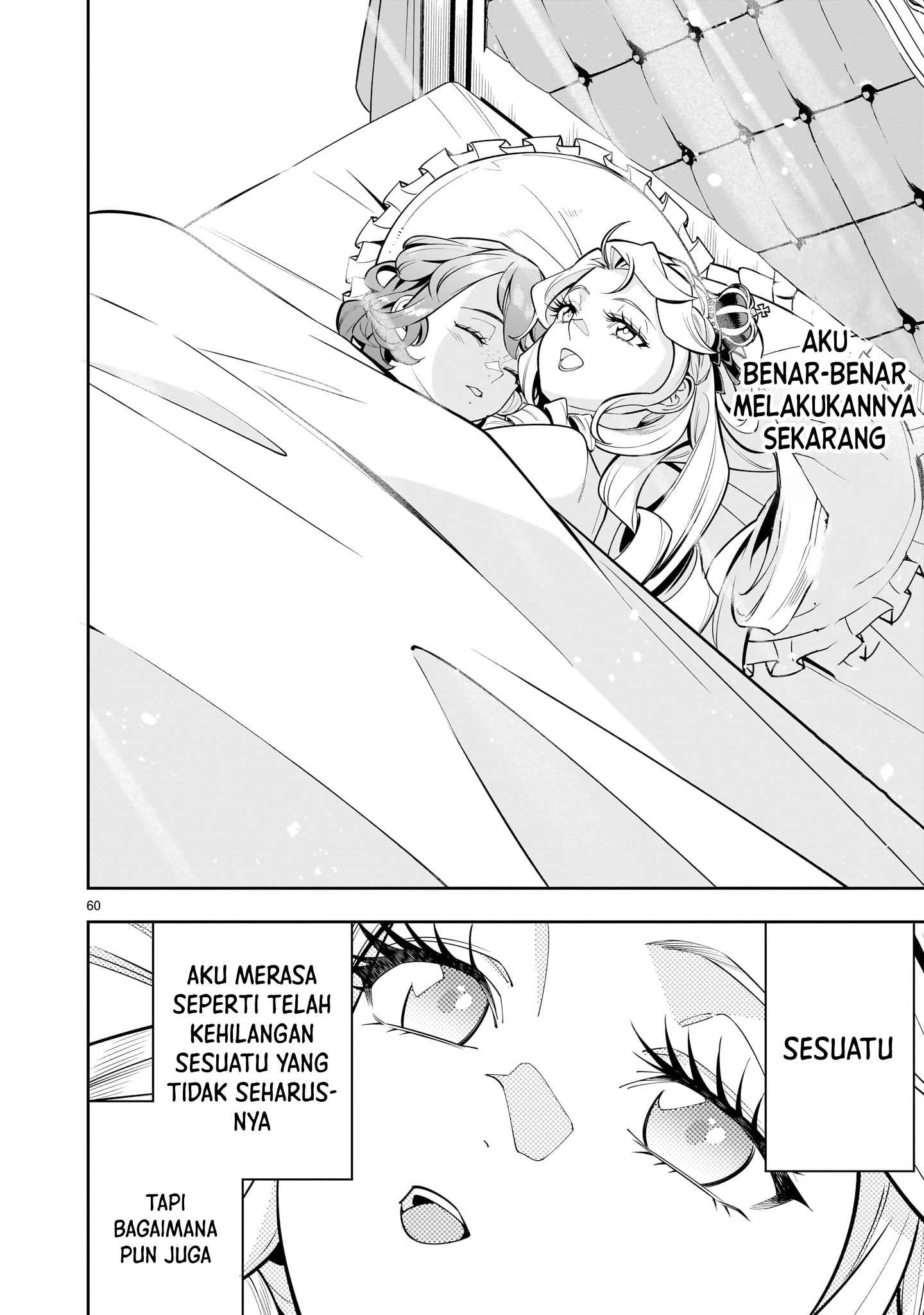 Shinimodori Oujo wa Ikinobiru Tame ni Yuri Harem wo Tsukuru Koto ni Shita Chapter 1 - halaman 57