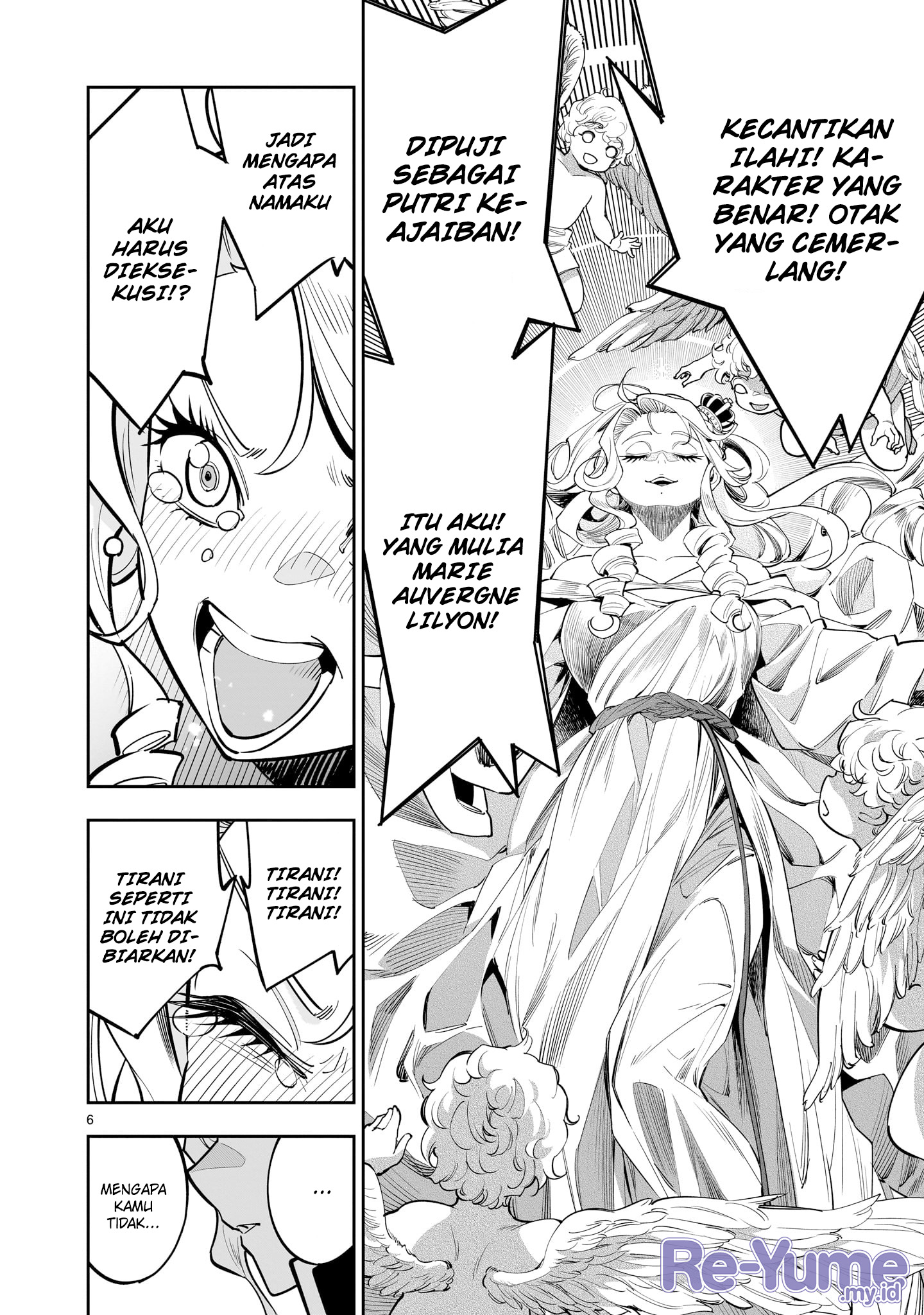 Shinimodori Oujo wa Ikinobiru Tame ni Yuri Harem wo Tsukuru Koto ni Shita Chapter 1 - halaman 6
