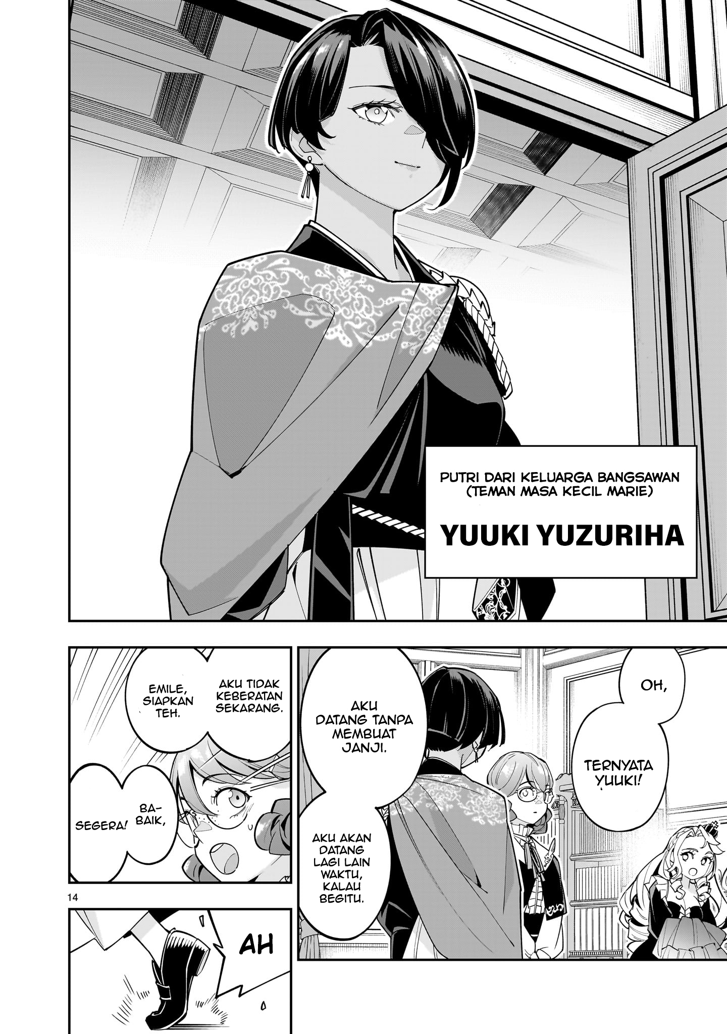 Shinimodori Oujo wa Ikinobiru Tame ni Yuri Harem wo Tsukuru Koto ni Shita Chapter 2 - halaman 17