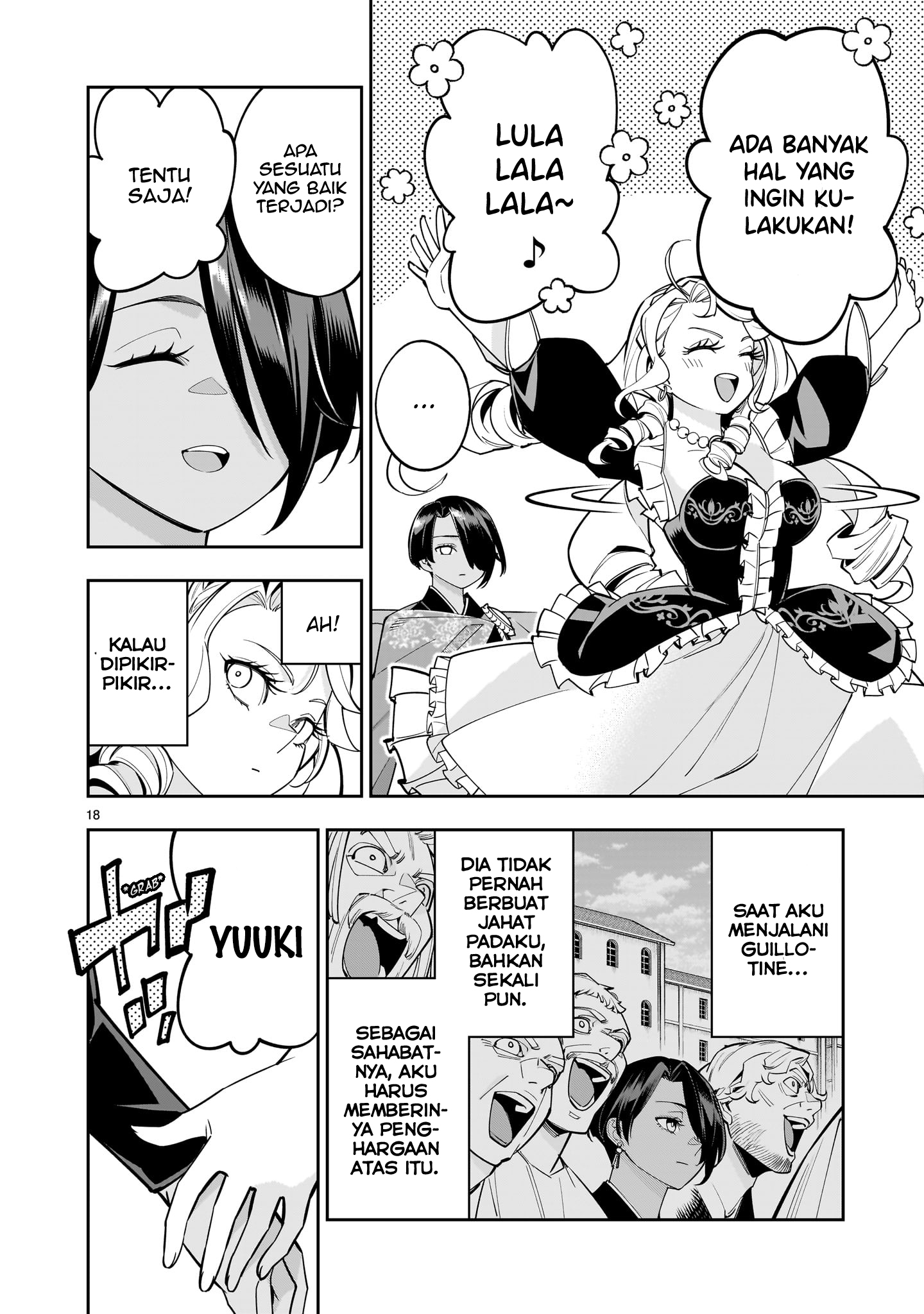 Shinimodori Oujo wa Ikinobiru Tame ni Yuri Harem wo Tsukuru Koto ni Shita Chapter 2 - halaman 21