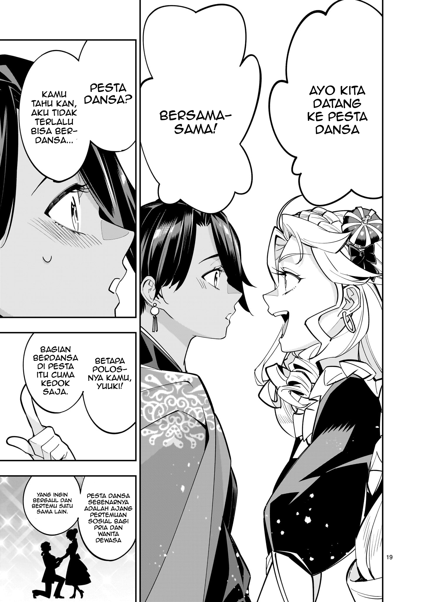 Shinimodori Oujo wa Ikinobiru Tame ni Yuri Harem wo Tsukuru Koto ni Shita Chapter 2 - halaman 22