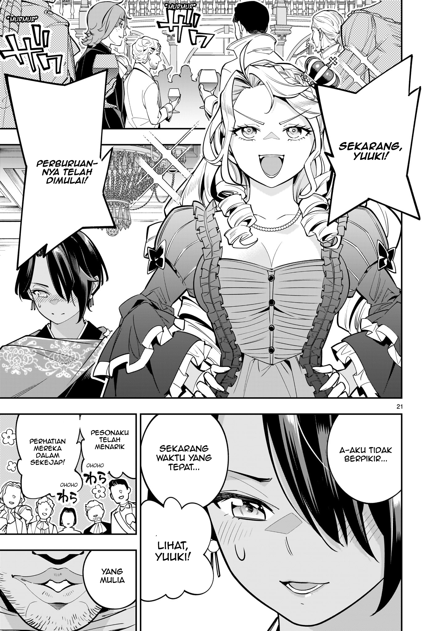 Shinimodori Oujo wa Ikinobiru Tame ni Yuri Harem wo Tsukuru Koto ni Shita Chapter 2 - halaman 24