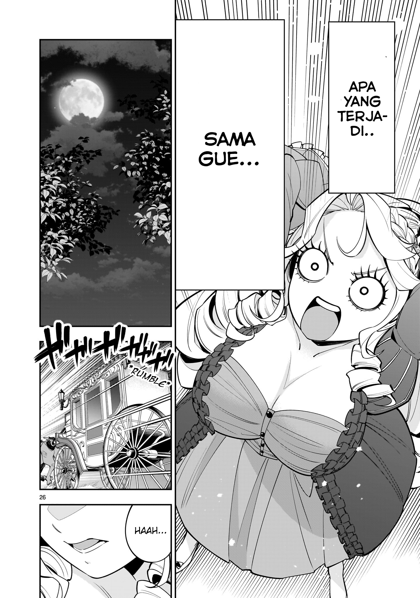 Shinimodori Oujo wa Ikinobiru Tame ni Yuri Harem wo Tsukuru Koto ni Shita Chapter 2 - halaman 29