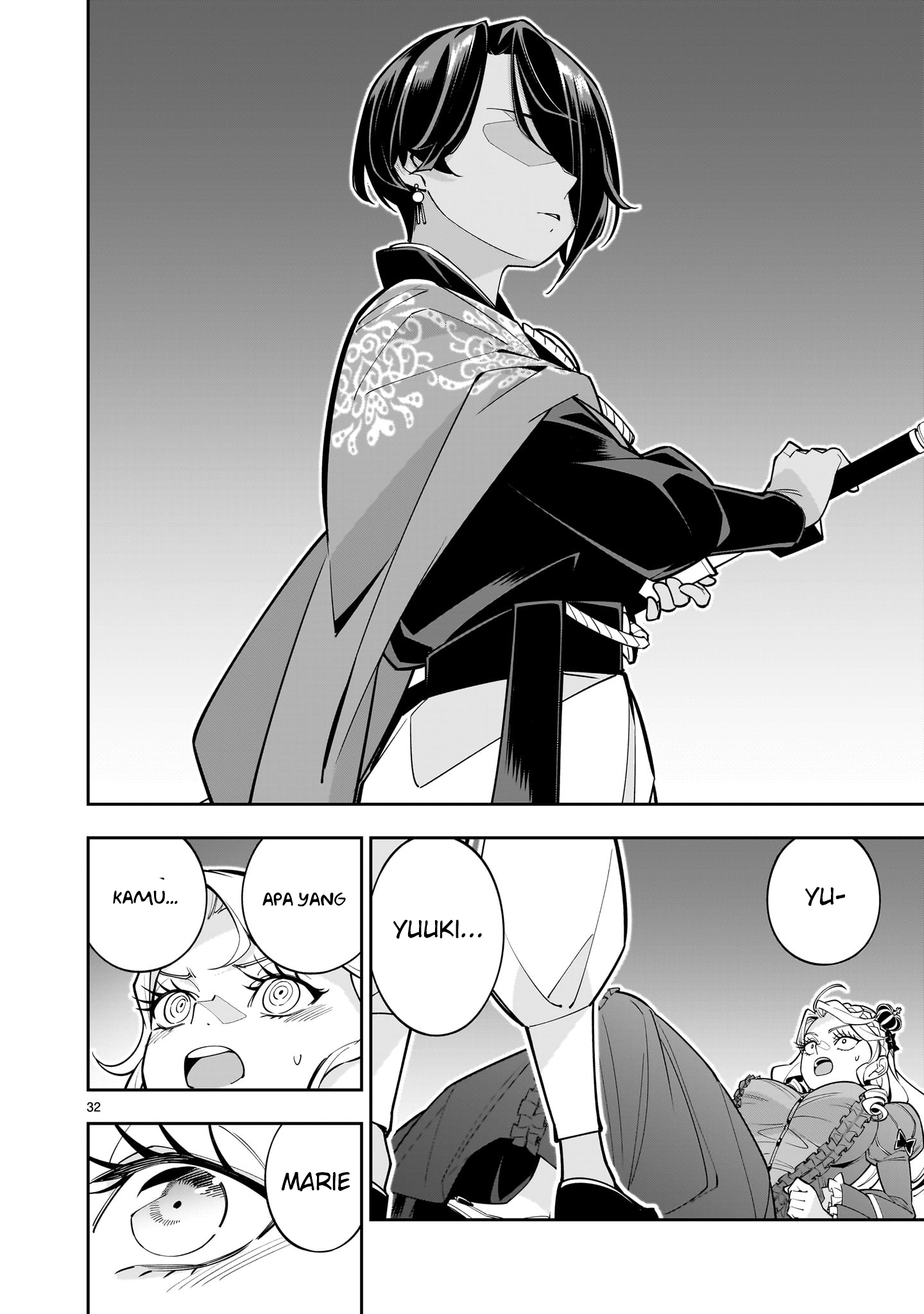 Shinimodori Oujo wa Ikinobiru Tame ni Yuri Harem wo Tsukuru Koto ni Shita Chapter 2 - halaman 35
