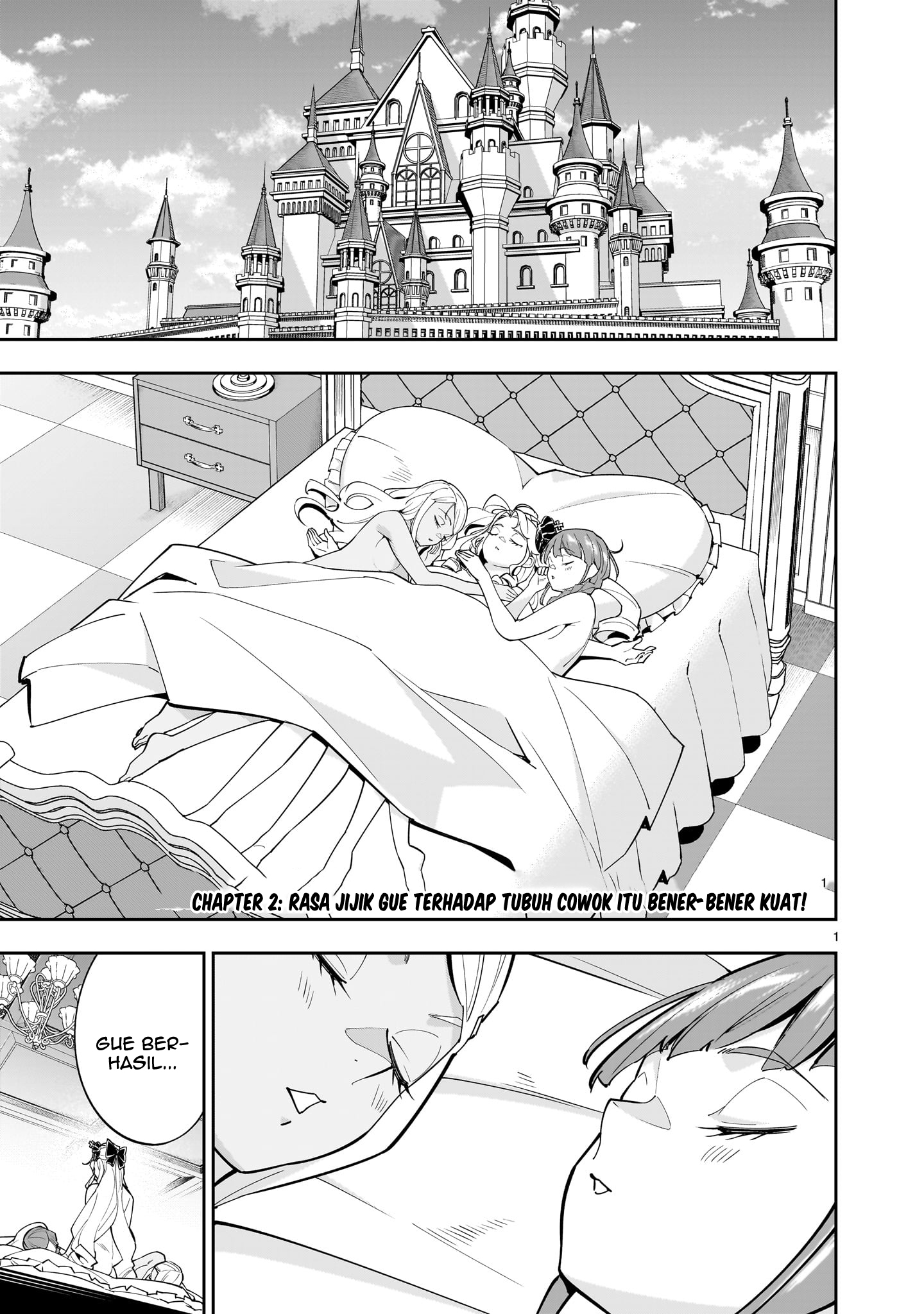 Shinimodori Oujo wa Ikinobiru Tame ni Yuri Harem wo Tsukuru Koto ni Shita Chapter 2 - halaman 4