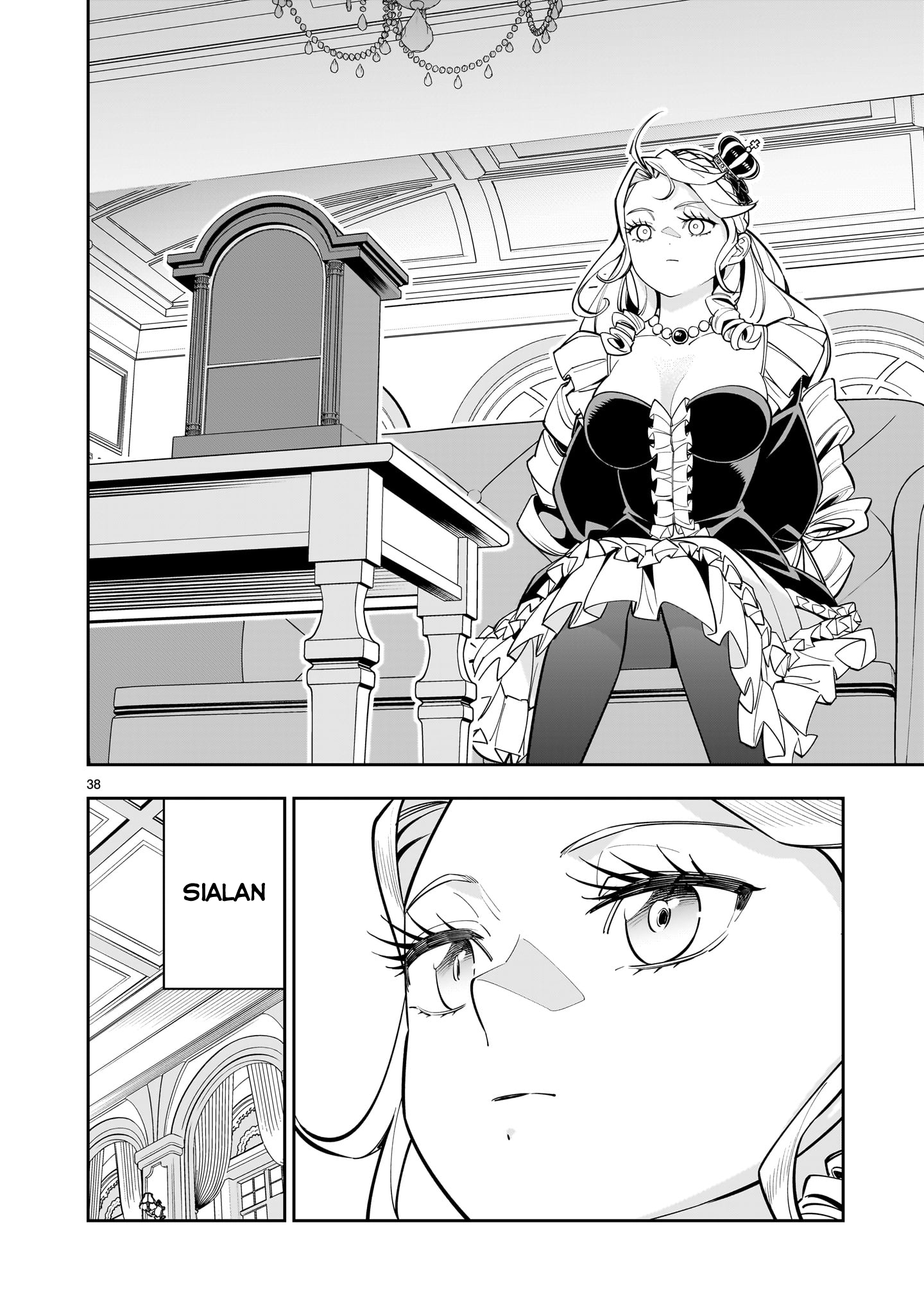 Shinimodori Oujo wa Ikinobiru Tame ni Yuri Harem wo Tsukuru Koto ni Shita Chapter 2 - halaman 40