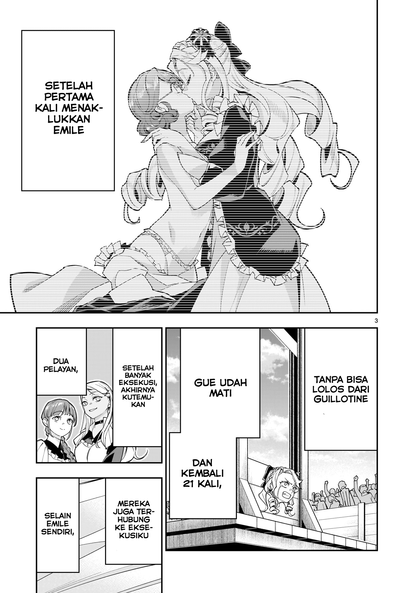 Shinimodori Oujo wa Ikinobiru Tame ni Yuri Harem wo Tsukuru Koto ni Shita Chapter 2 - halaman 6