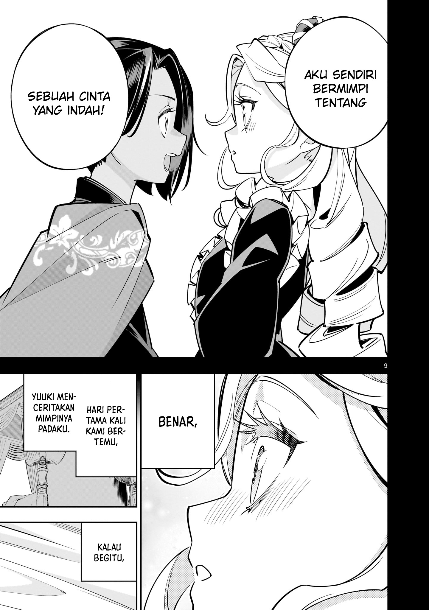Shinimodori Oujo wa Ikinobiru Tame ni Yuri Harem wo Tsukuru Koto ni Shita Chapter 3 - halaman 10