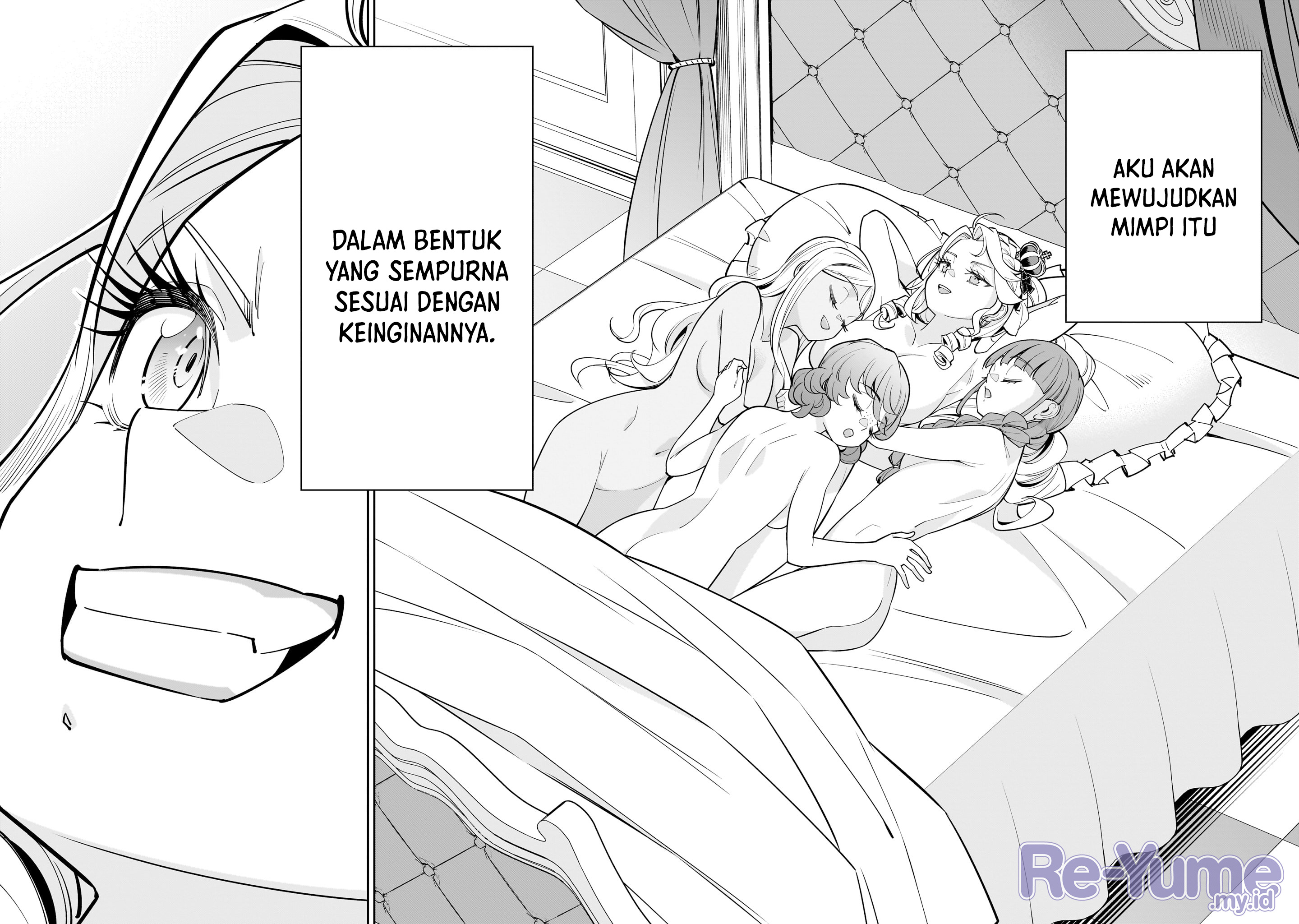 Shinimodori Oujo wa Ikinobiru Tame ni Yuri Harem wo Tsukuru Koto ni Shita Chapter 3 - halaman 11