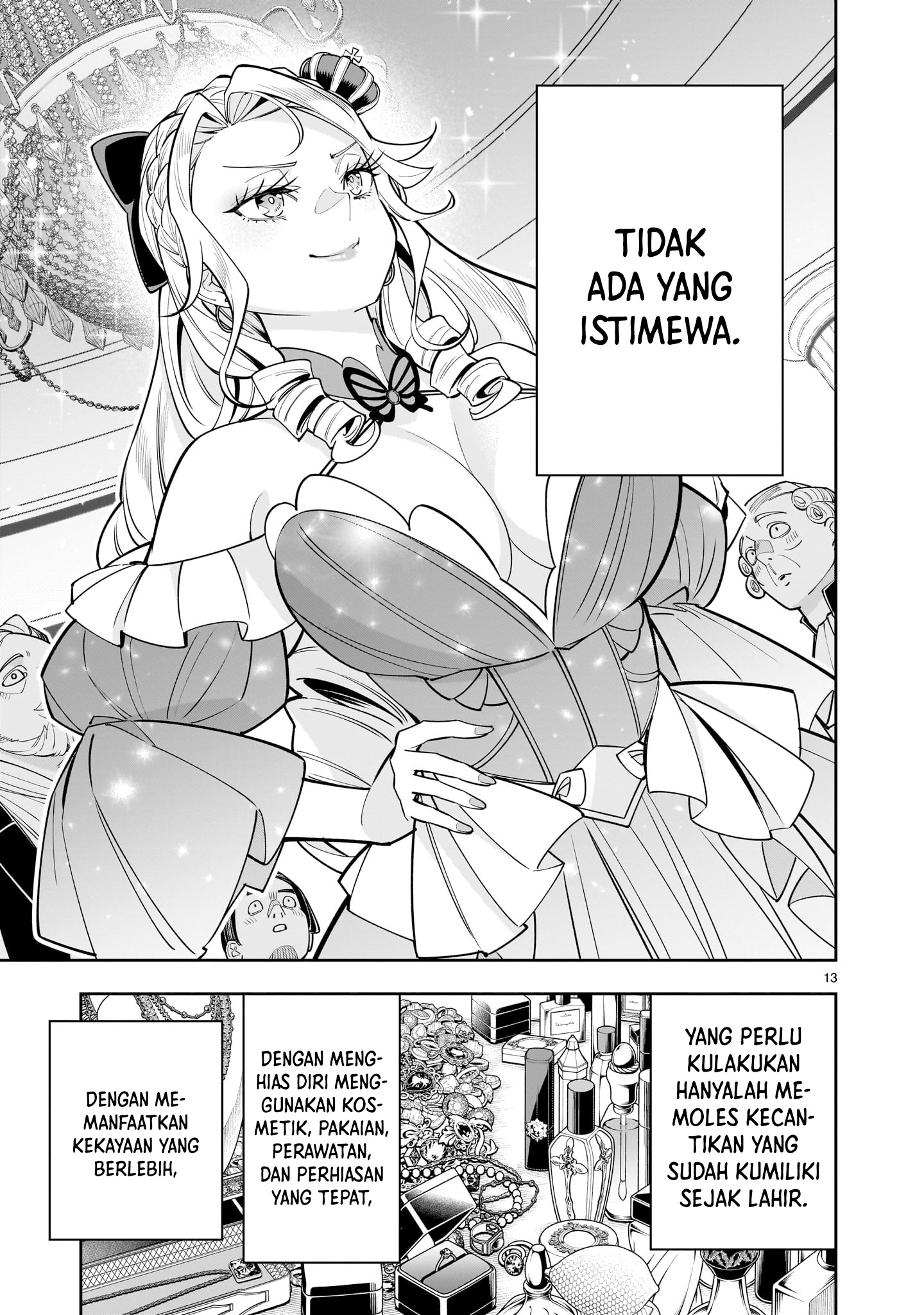 Shinimodori Oujo wa Ikinobiru Tame ni Yuri Harem wo Tsukuru Koto ni Shita Chapter 3 - halaman 13