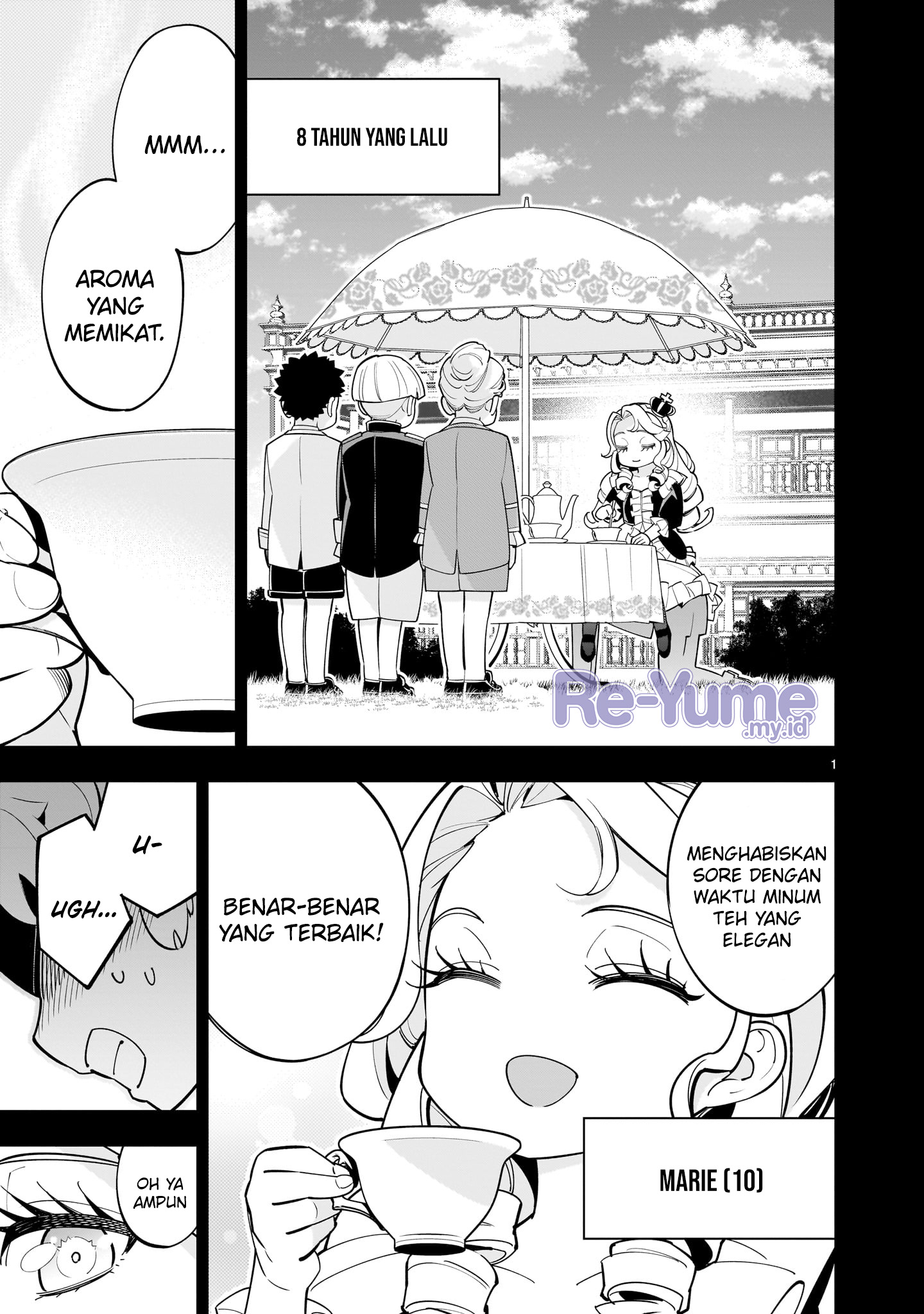 Shinimodori Oujo wa Ikinobiru Tame ni Yuri Harem wo Tsukuru Koto ni Shita Chapter 3 - halaman 2