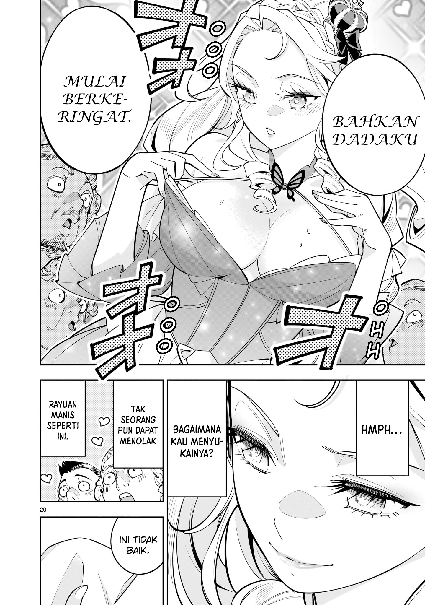 Shinimodori Oujo wa Ikinobiru Tame ni Yuri Harem wo Tsukuru Koto ni Shita Chapter 3 - halaman 20