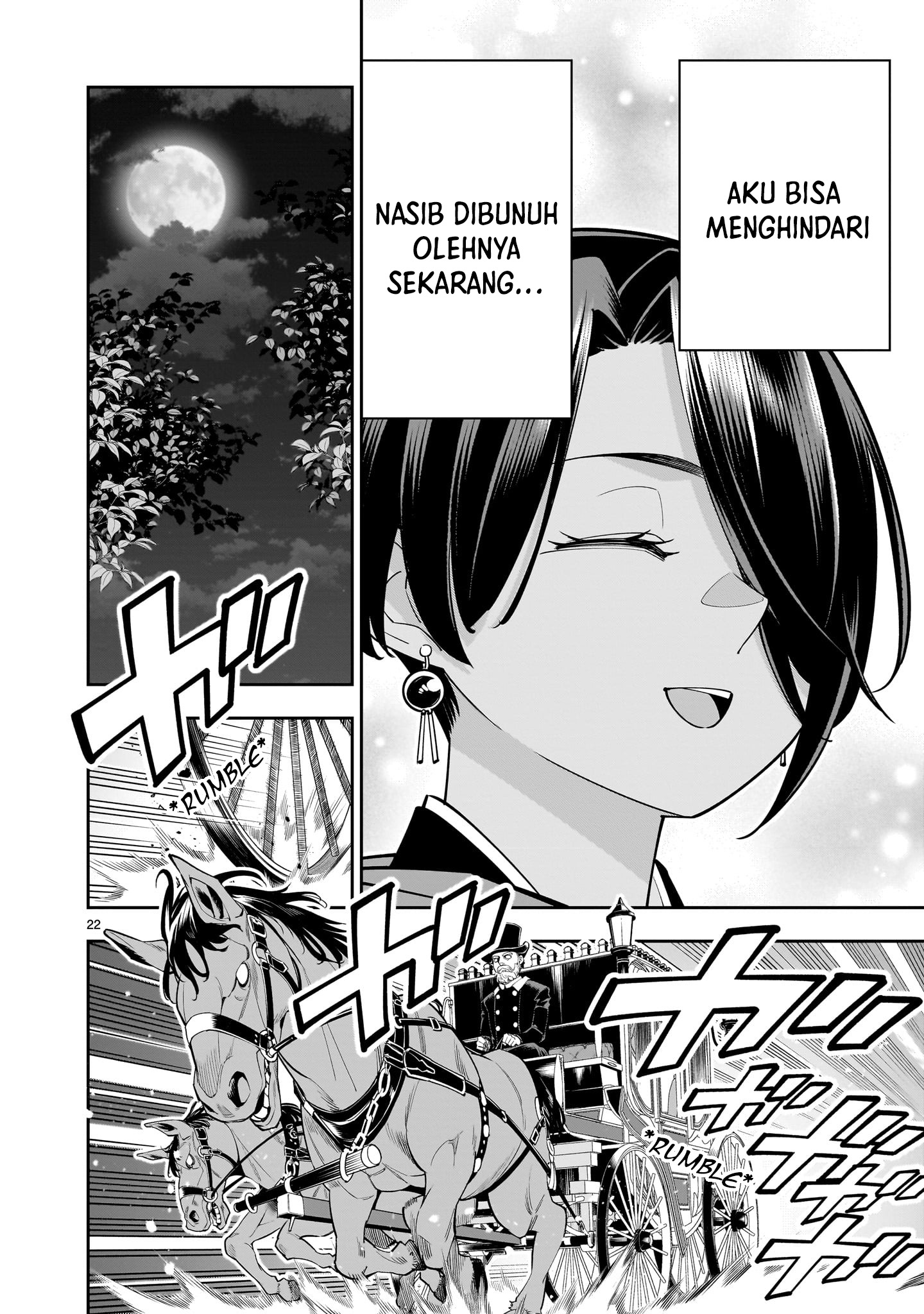 Shinimodori Oujo wa Ikinobiru Tame ni Yuri Harem wo Tsukuru Koto ni Shita Chapter 3 - halaman 22